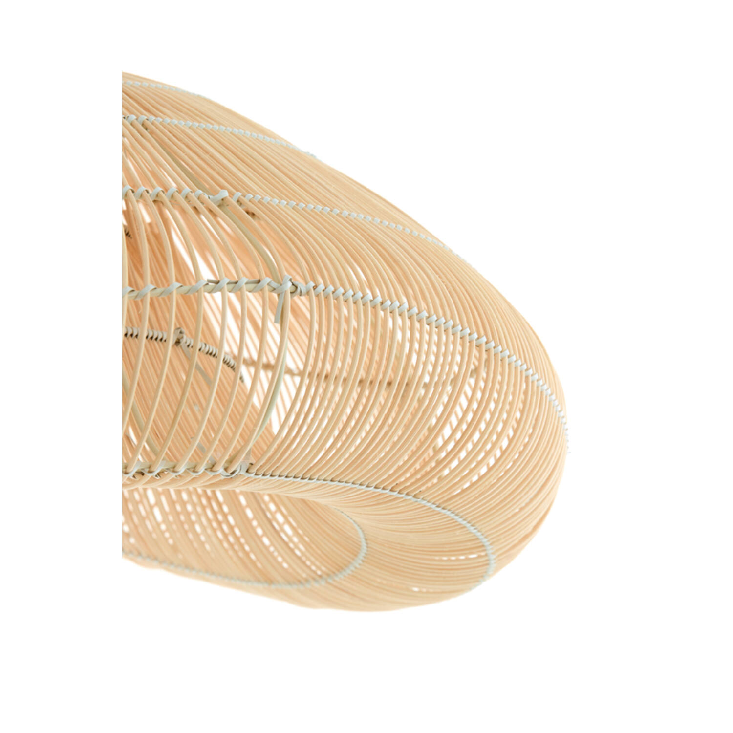 Hanging lamp 54x52,5x30,5 cm JANZUR rattan natural