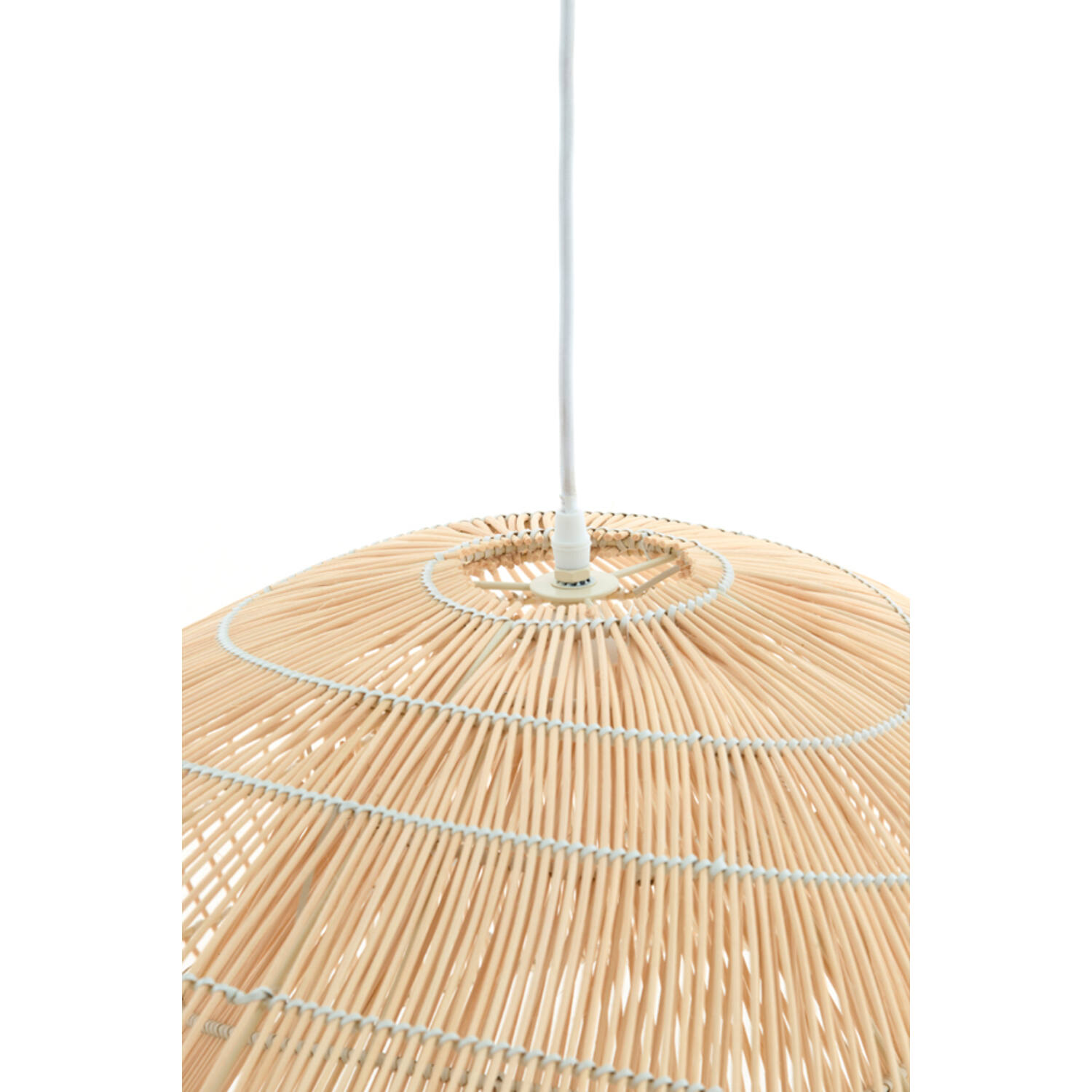 Hanging lamp 54x52,5x30,5 cm JANZUR rattan natural