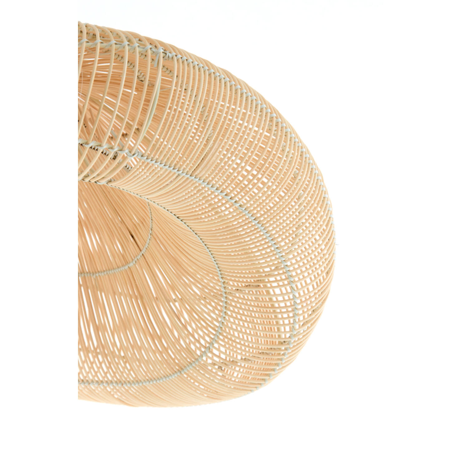 Hanging lamp 65x64x30,5 cm JANZUR rattan natural