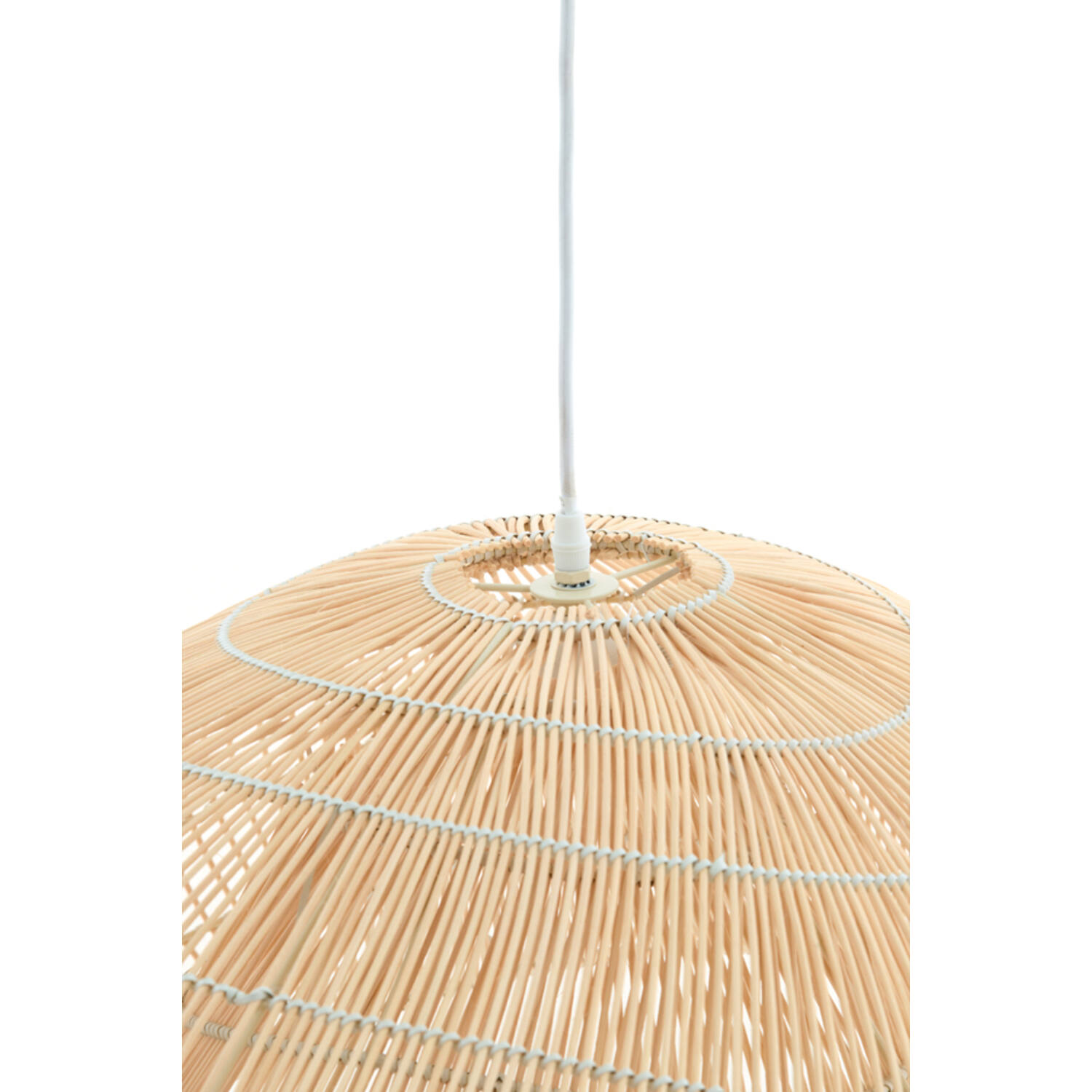 Hanging lamp 65x64x30,5 cm JANZUR rattan natural