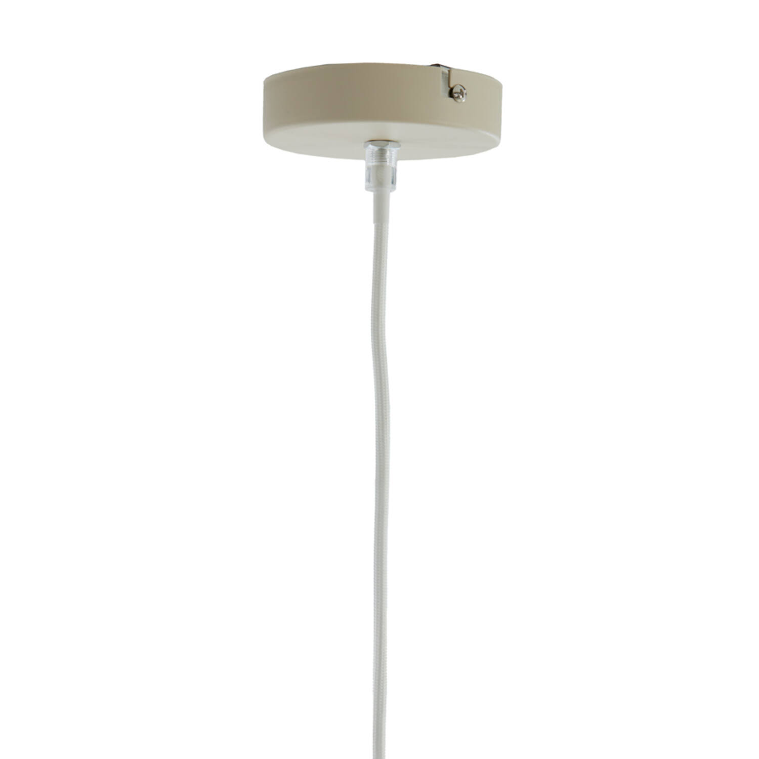 Hanging lamp Ø38,5x32 cm SUKAU linen cream