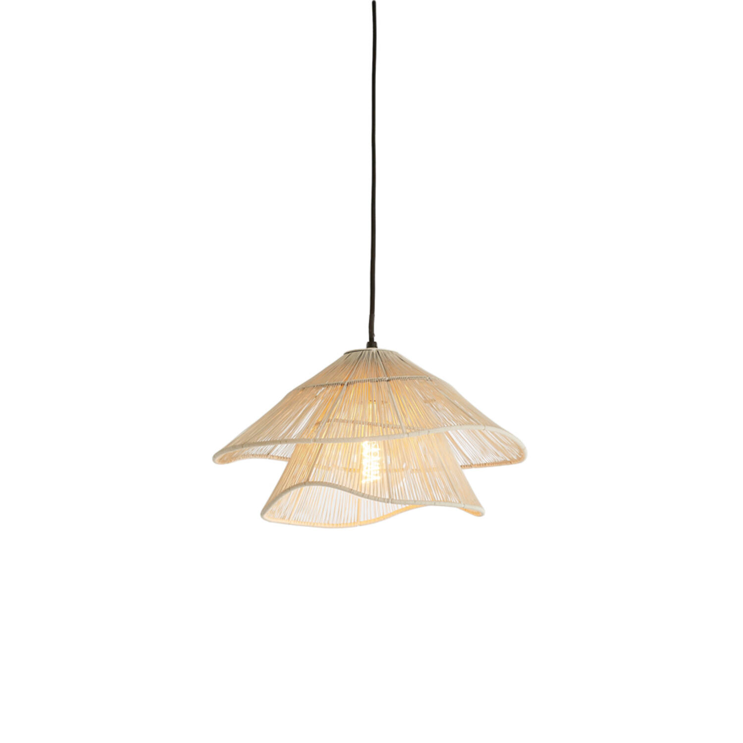 Hanging lamp Ø36x29 cm ALAMEDA cream