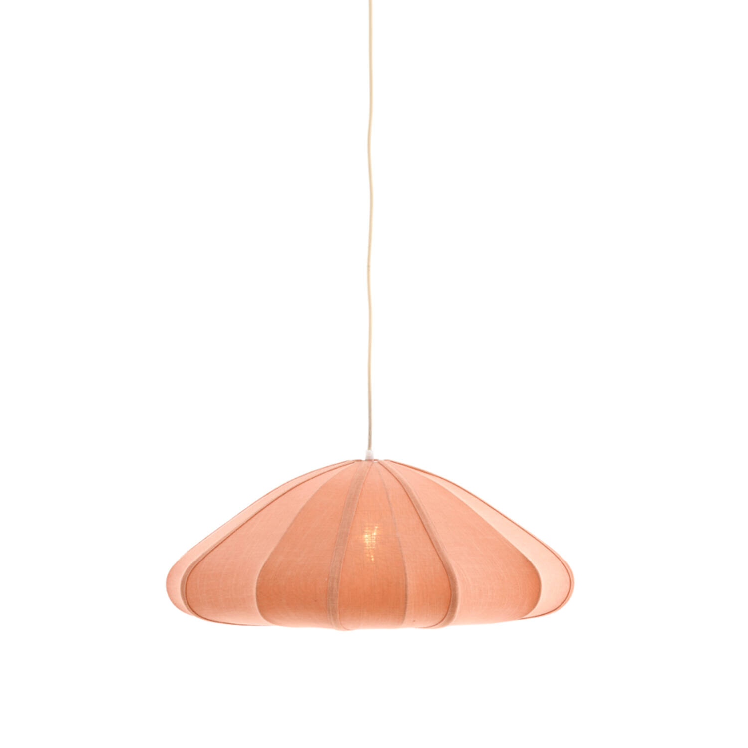 Hanging lamp Ø64x25 cm CESANO light pink