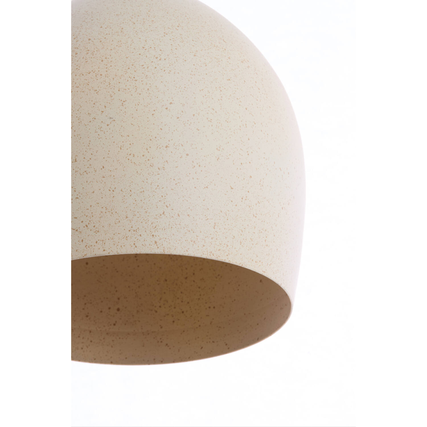 Hanging lamp Ø24x39 cm ROSERO sand+light brown spotted