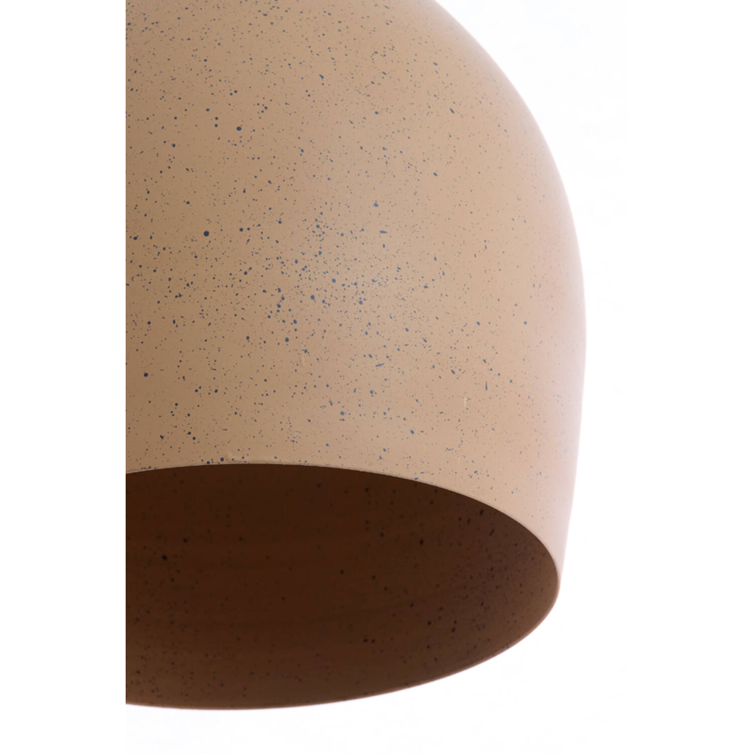 Hanging lamp Ø24x39 cm ROSERO terra+brown spotted