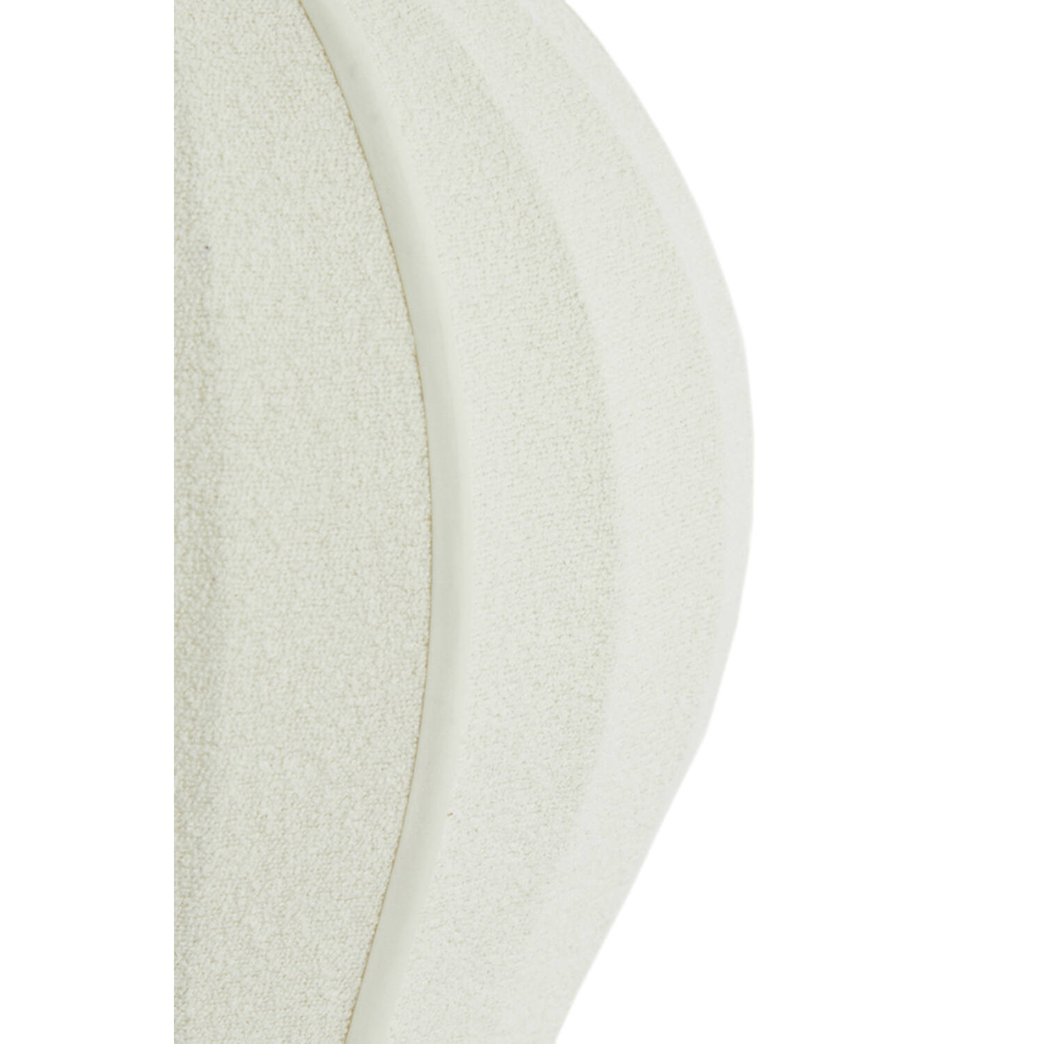 Hanging lamp Ø35x33 cm ZAGORI bouclé cream