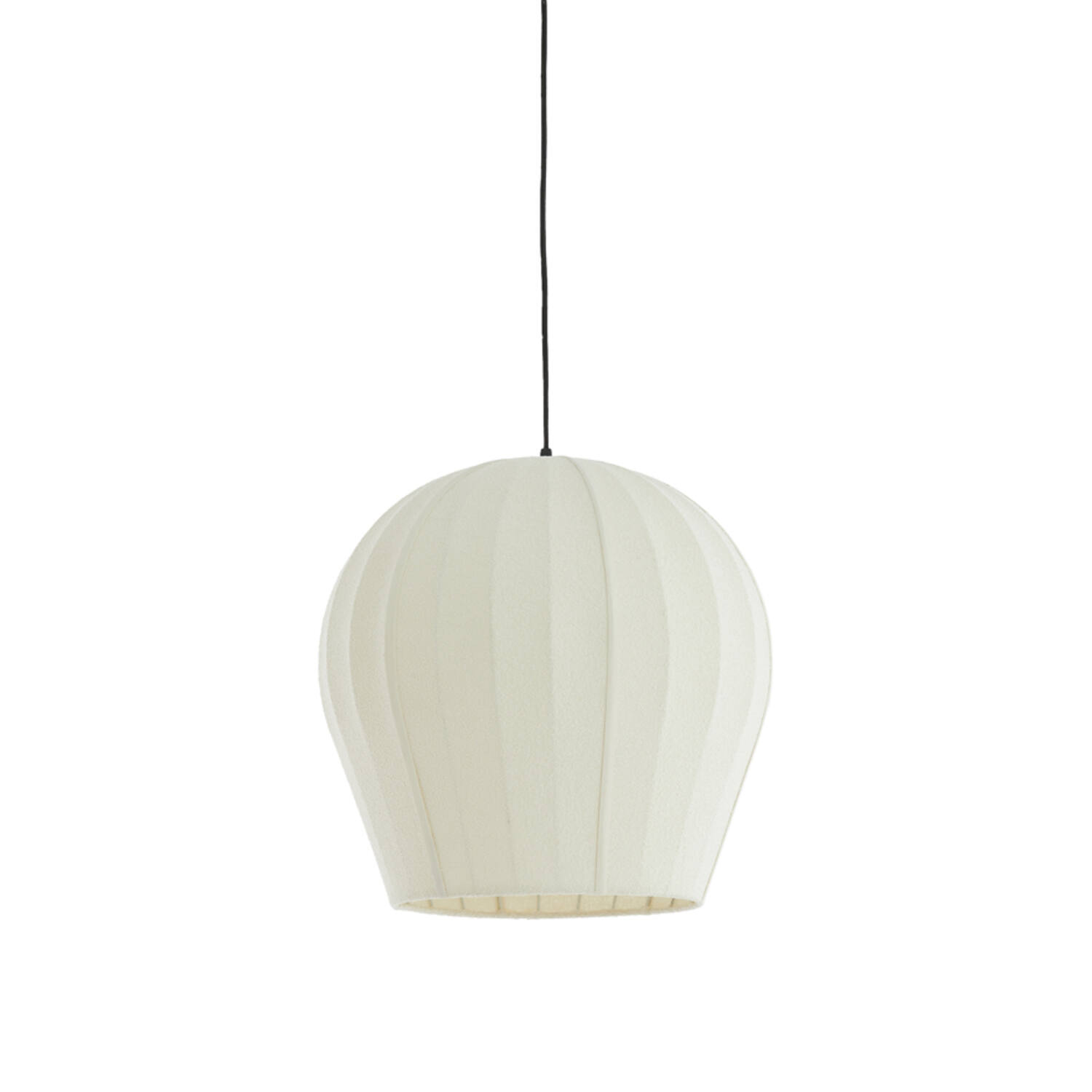 Hanglamp Ø44x42 cm ZAGORI bouclé crème