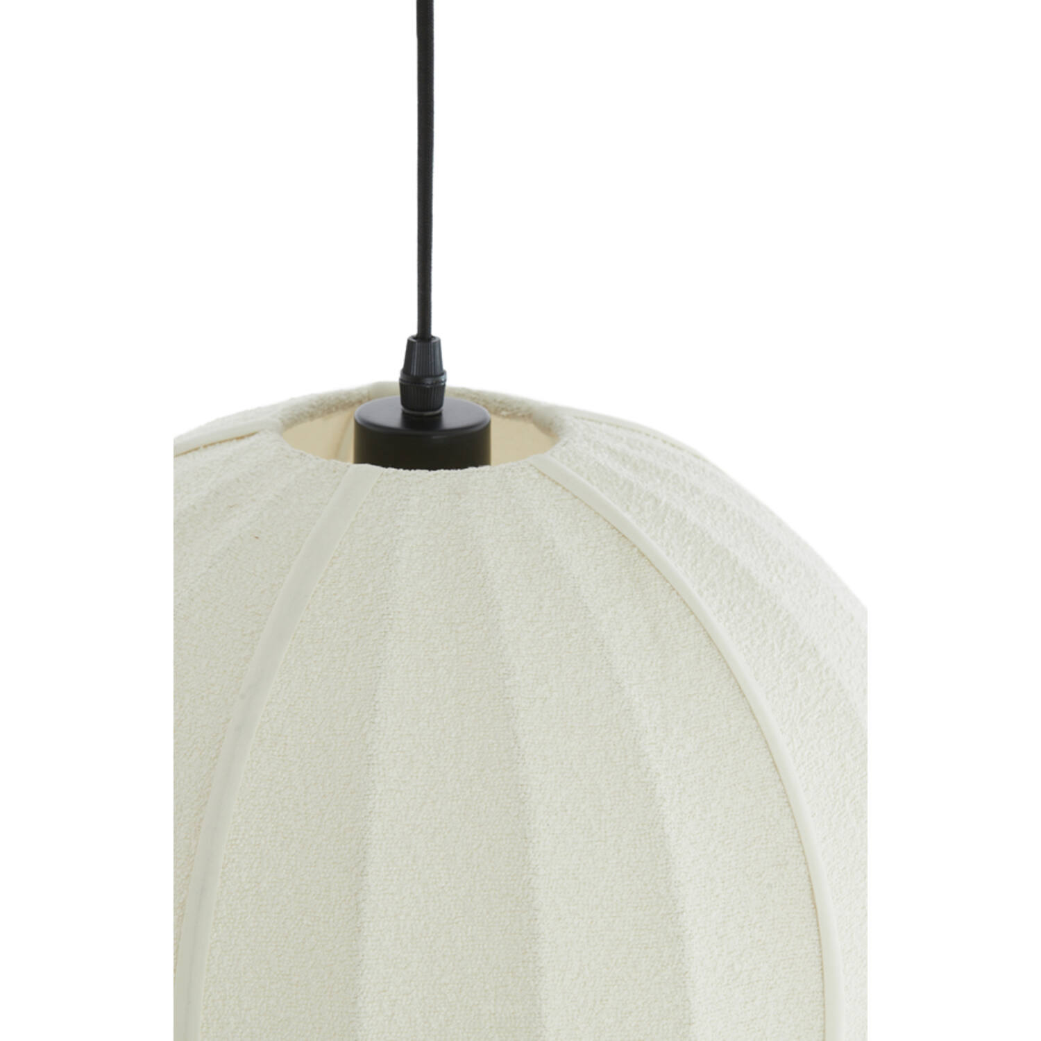 Hanglamp Ø44x42 cm ZAGORI bouclé crème