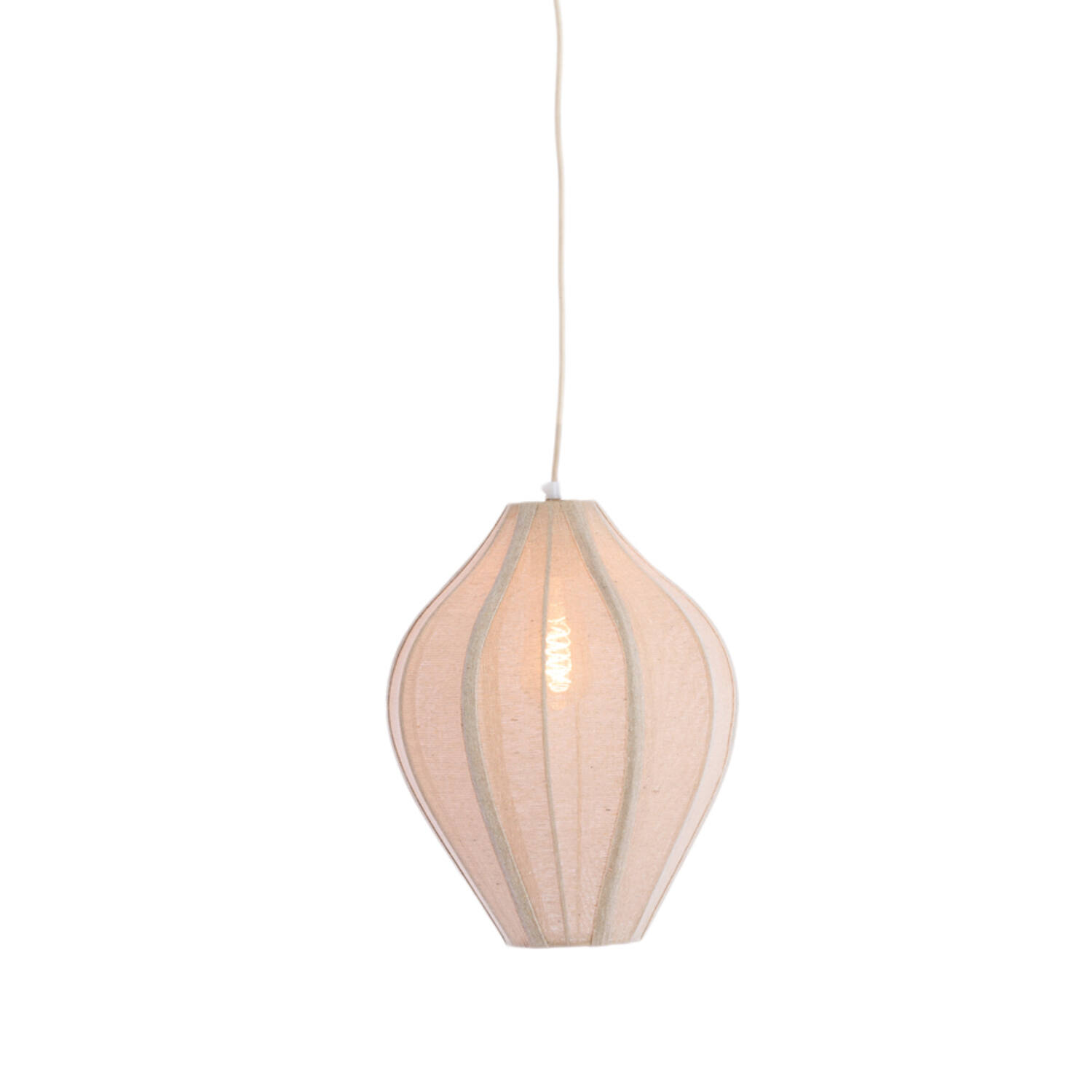 Hanglamp Ø31x38 cm PASTO jute naturel