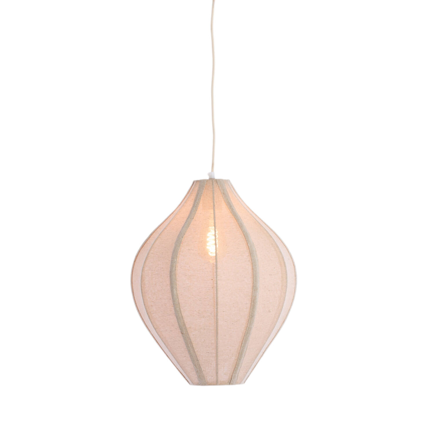 Hanglamp Ø36x44 cm PASTO jute naturel