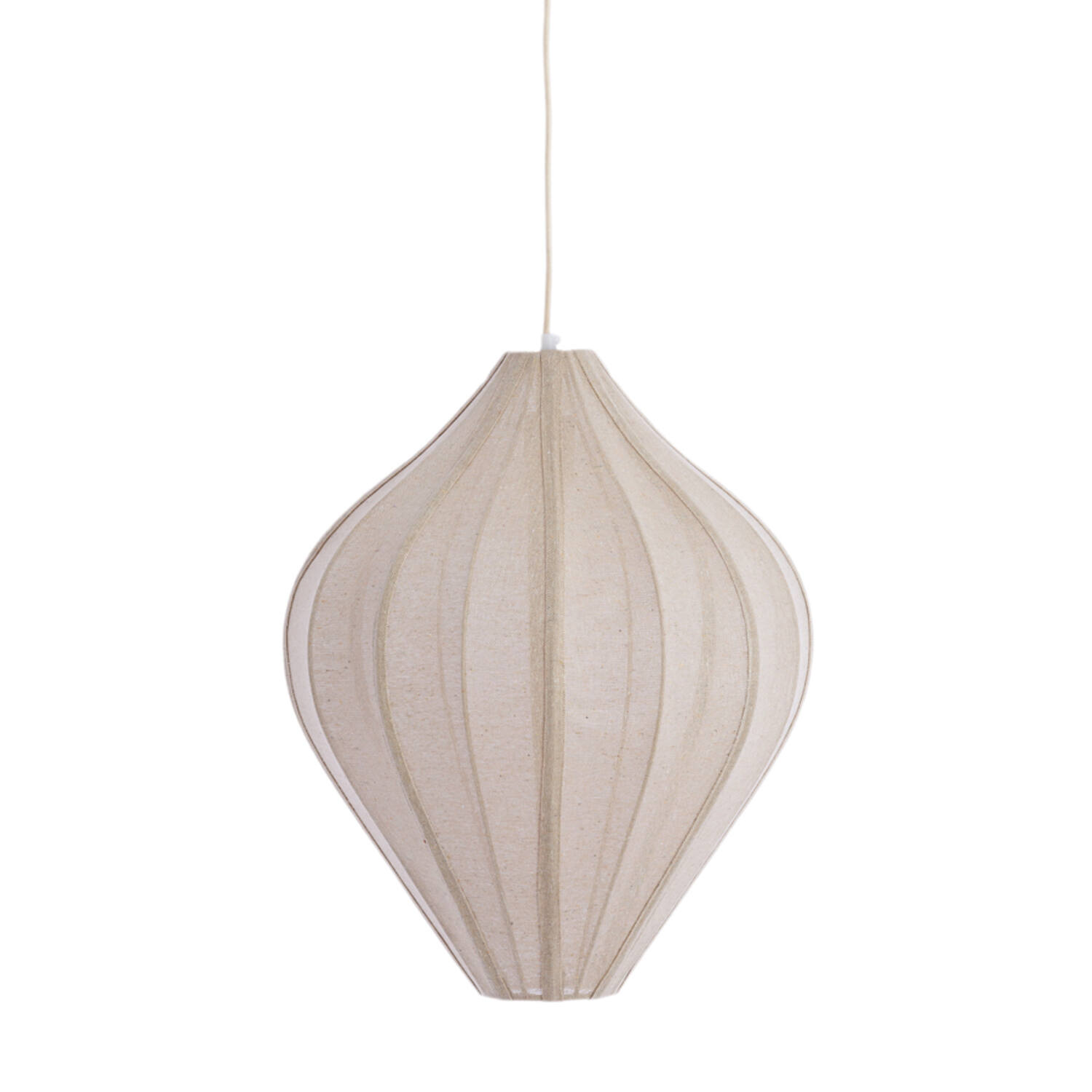 Hanging lamp Ø47x55 cm PASTO jute natural