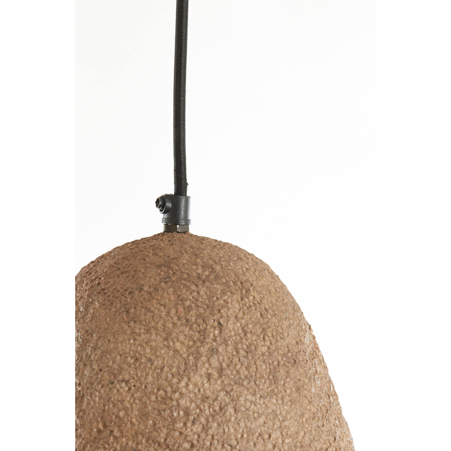 Hanglamp Ø26x56 cm DIVALA antiek donker terra