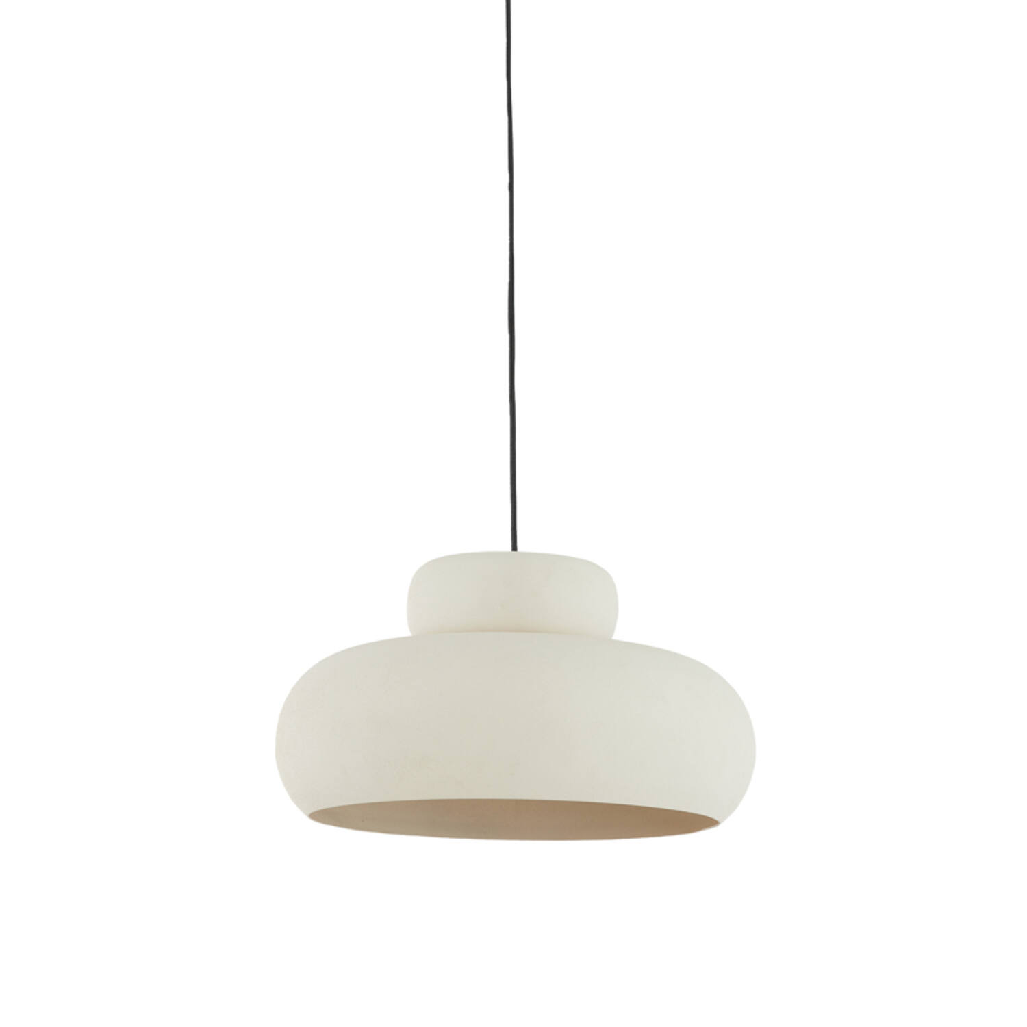 Hanging lamp Ø39x20 cm NEIVA matt cream