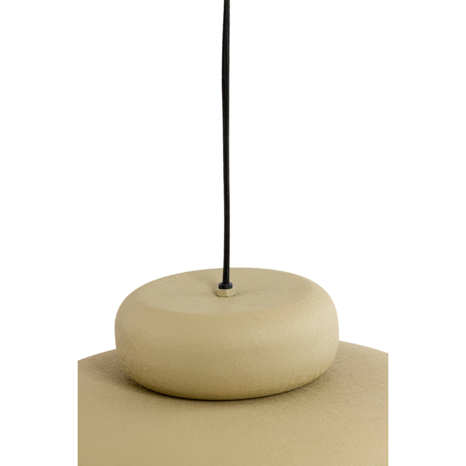 Hanging lamp Ø39x20 cm NEIVA matt brown-grey