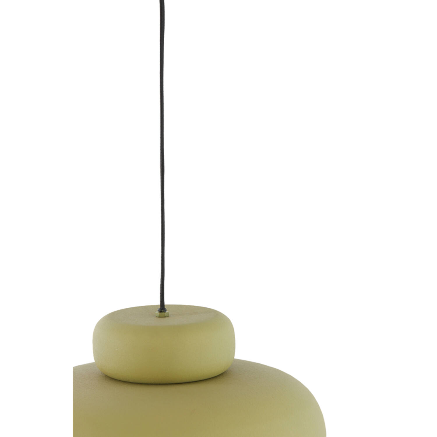 Hanging lamp Ø39x20 cm NEIVA matt olive green