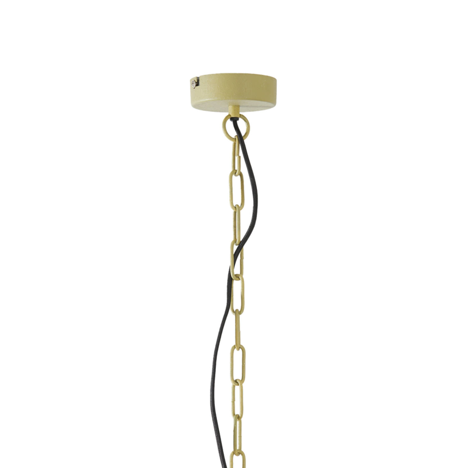 Hanging lamp Ø46x30 cm NEIVA matt olive green
