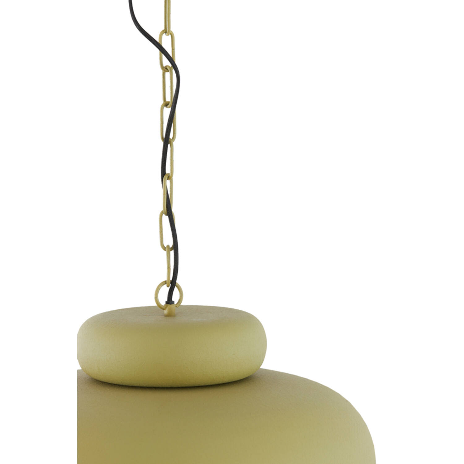 Hanging lamp Ø46x30 cm NEIVA matt olive green