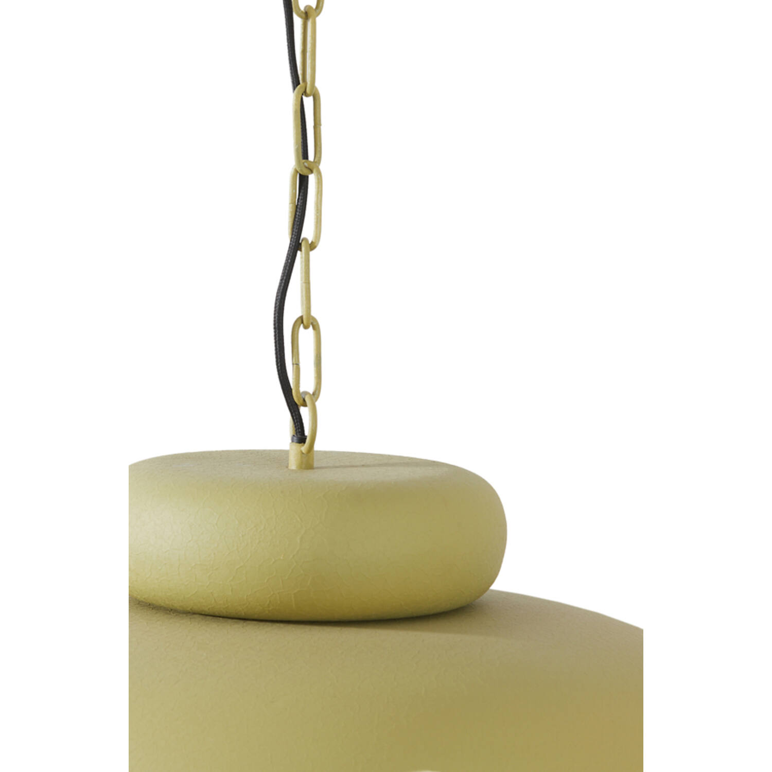 Hanging lamp Ø46x30 cm NEIVA matt olive green