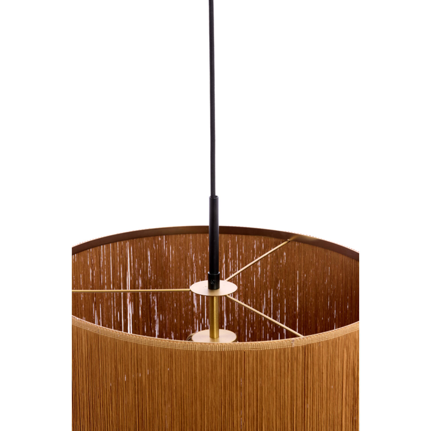 Hanging lamp 3L Ø45x50 cm MALAIKA brown