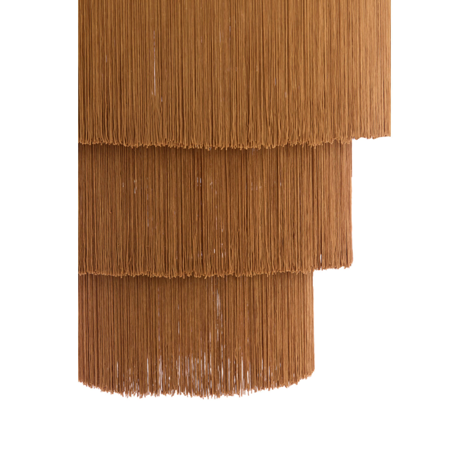 Hanging lamp 3L Ø45x50 cm MALAIKA brown