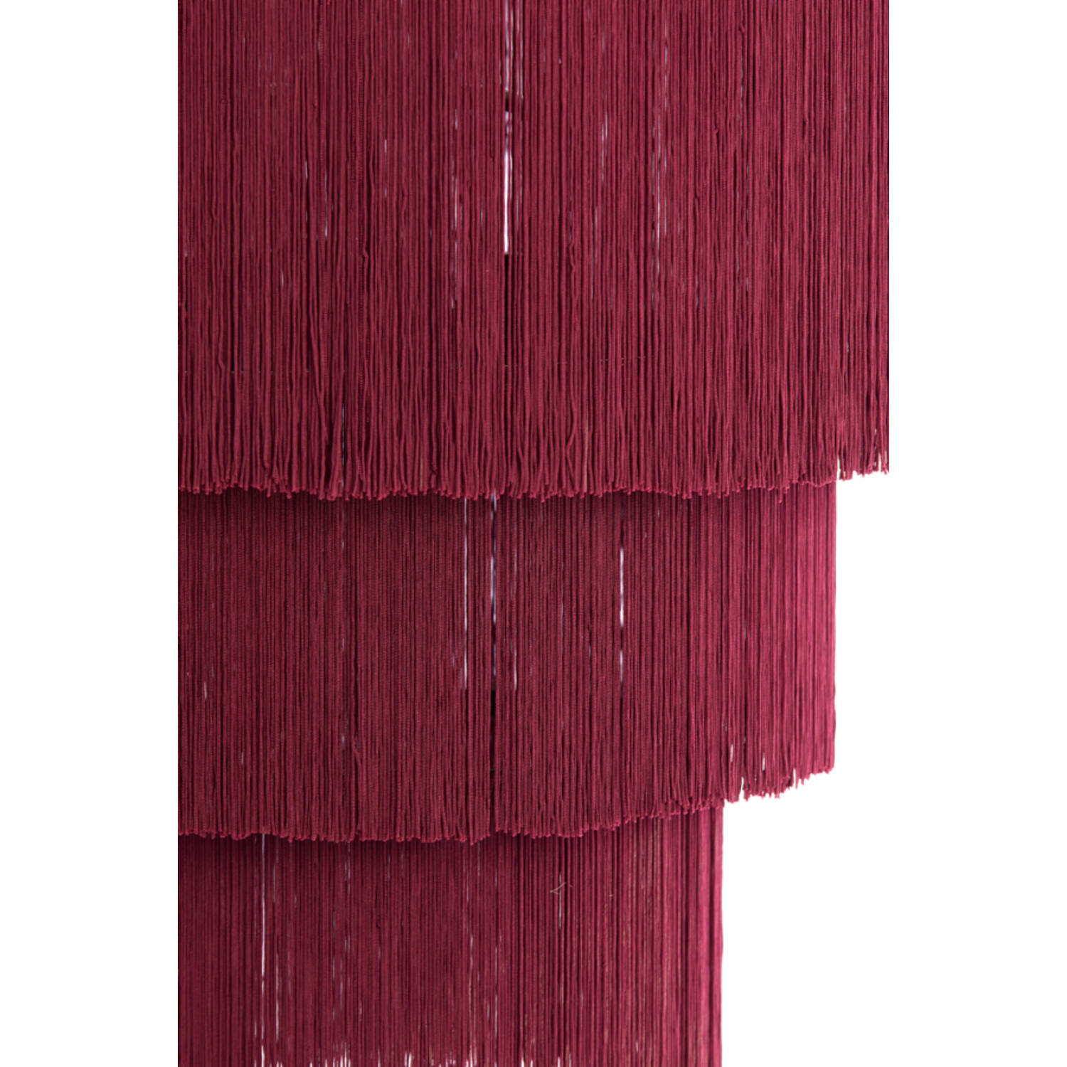 Hanging lamp 3L Ø45x50 cm MALAIKA dark purple