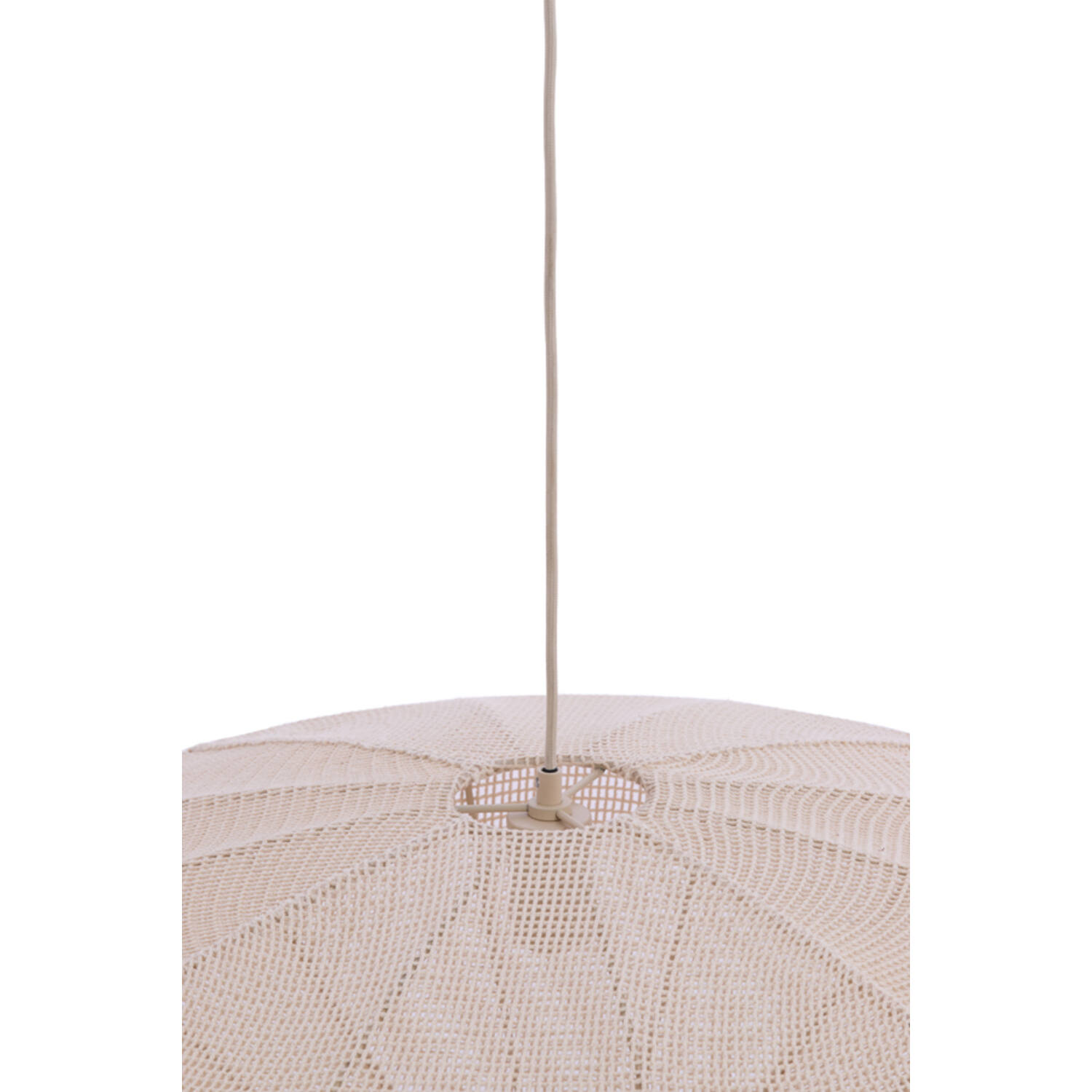 Hanging lamp Ø50x23 cm SATILLA cream
