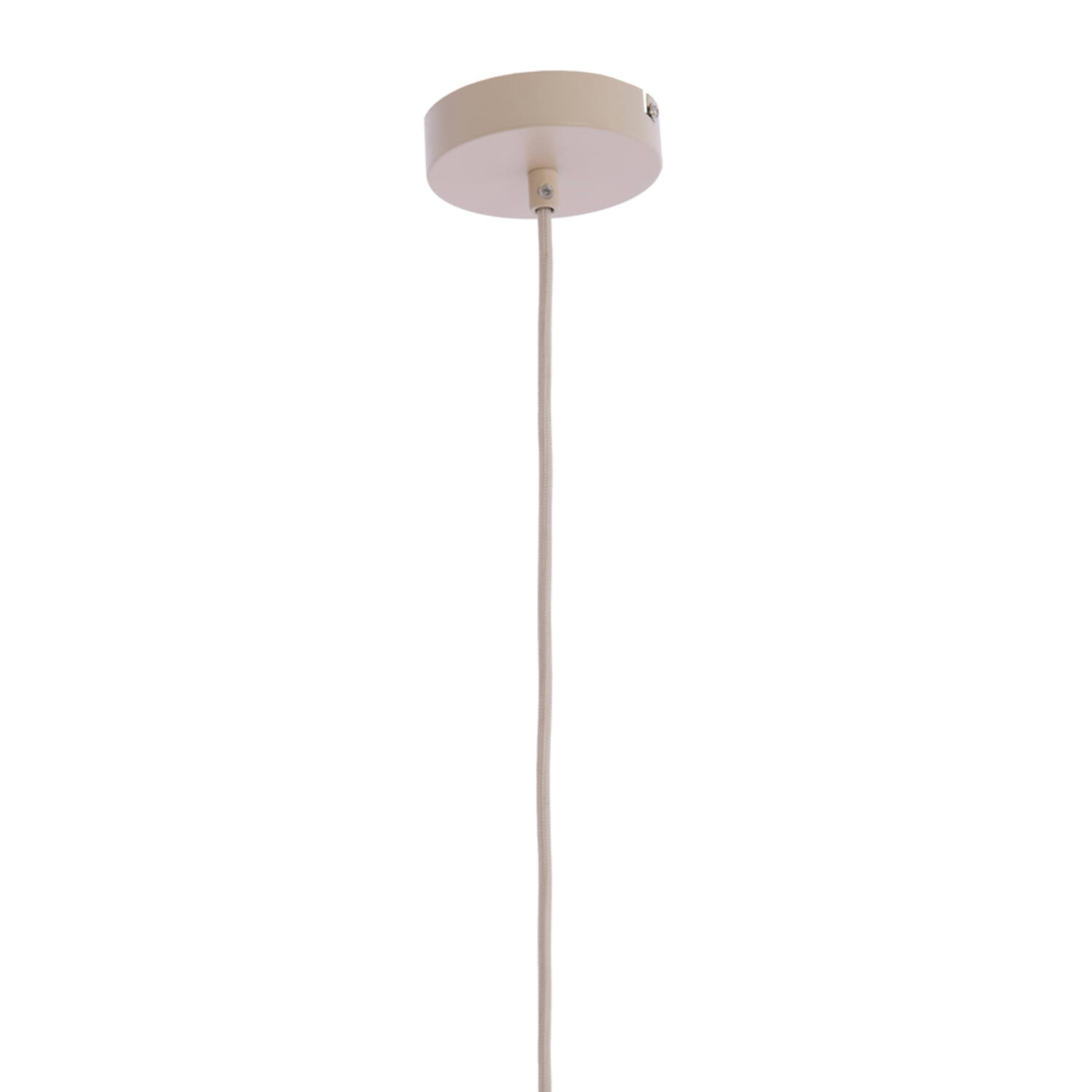 Hanging lamp Ø60x25 cm SATILLA cream