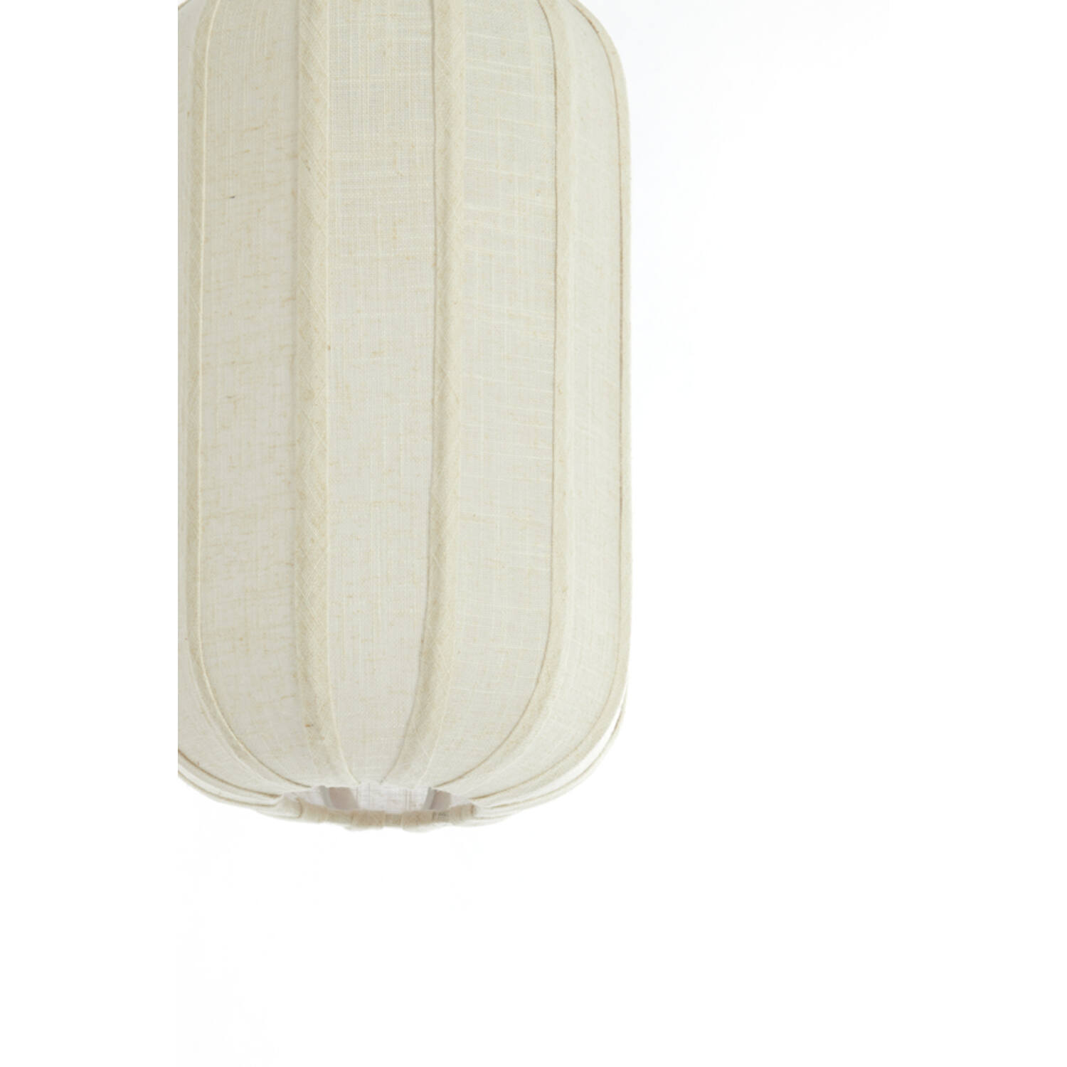 Hanging lamp 3L 80x21x34 cm TUFIA linen cream
