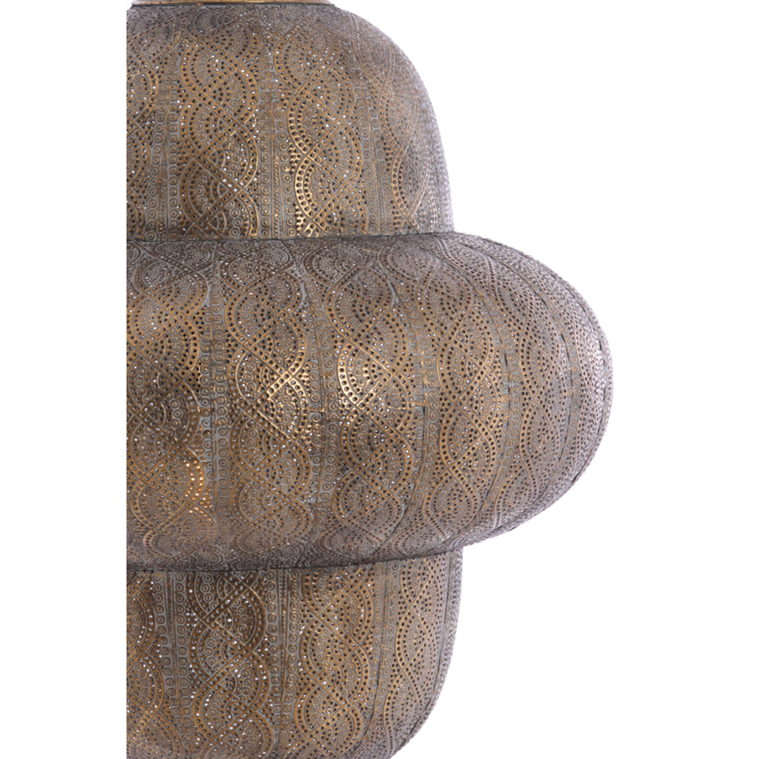 Hanging lamp Ø30,5x41 cm RYOTA brown gold