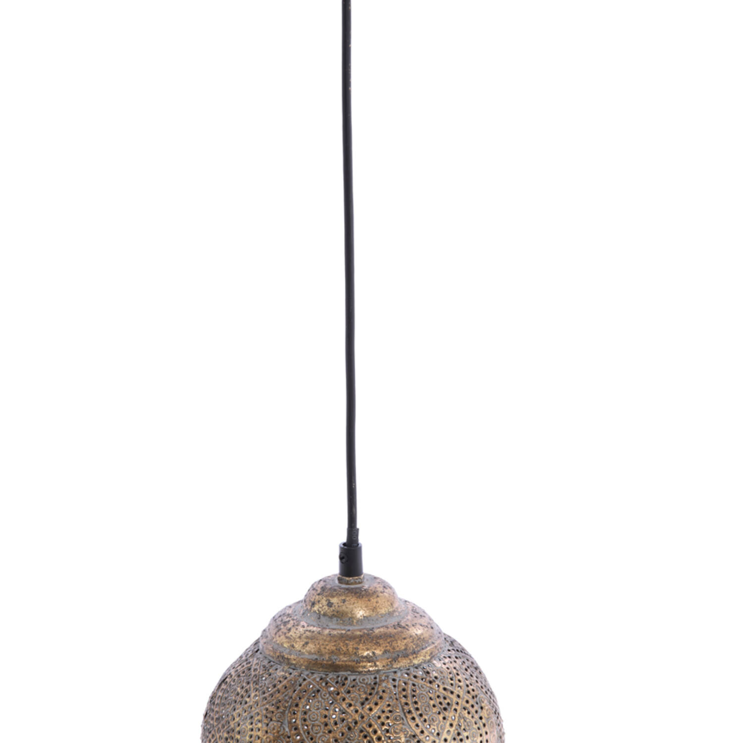 Hanging lamp Ø30,5x41 cm RYOTA brown gold