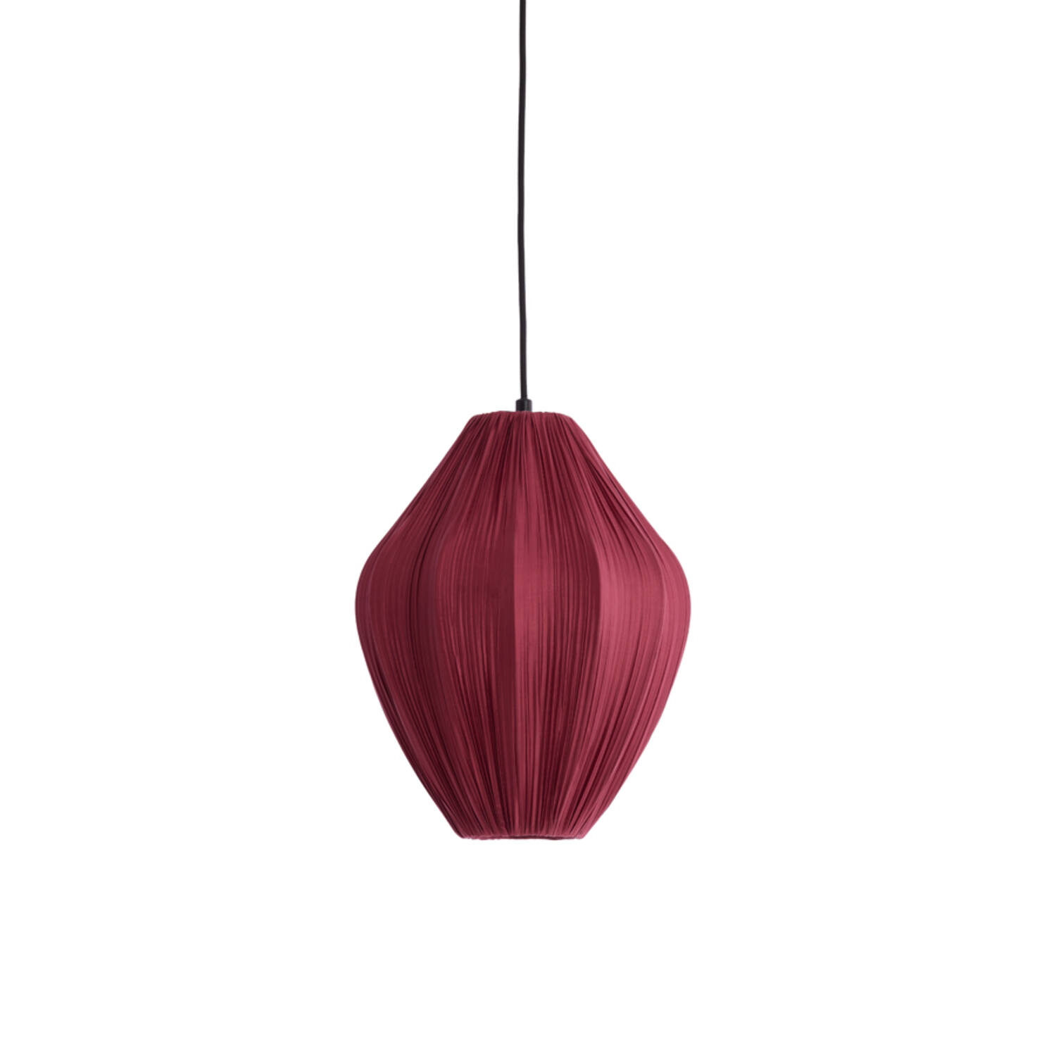 Hanging lamp Ø31x38 cm VERITA burgundy