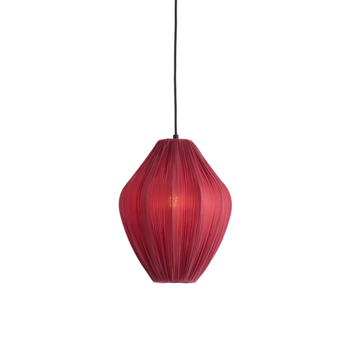 Hanging lamp Ø31x38 cm VERITA burgundy