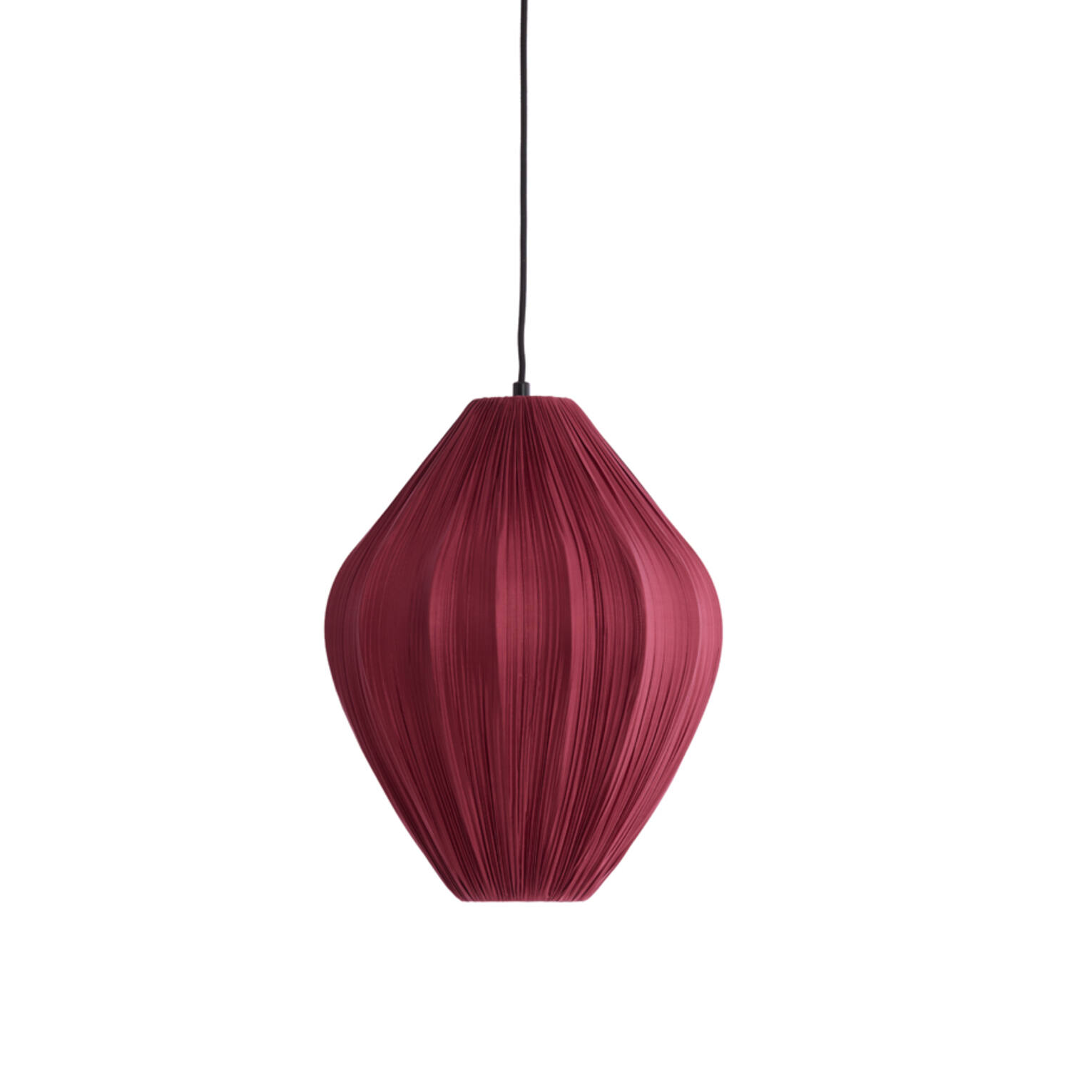 Hanging lamp Ø36x44 cm VERITA burgundy