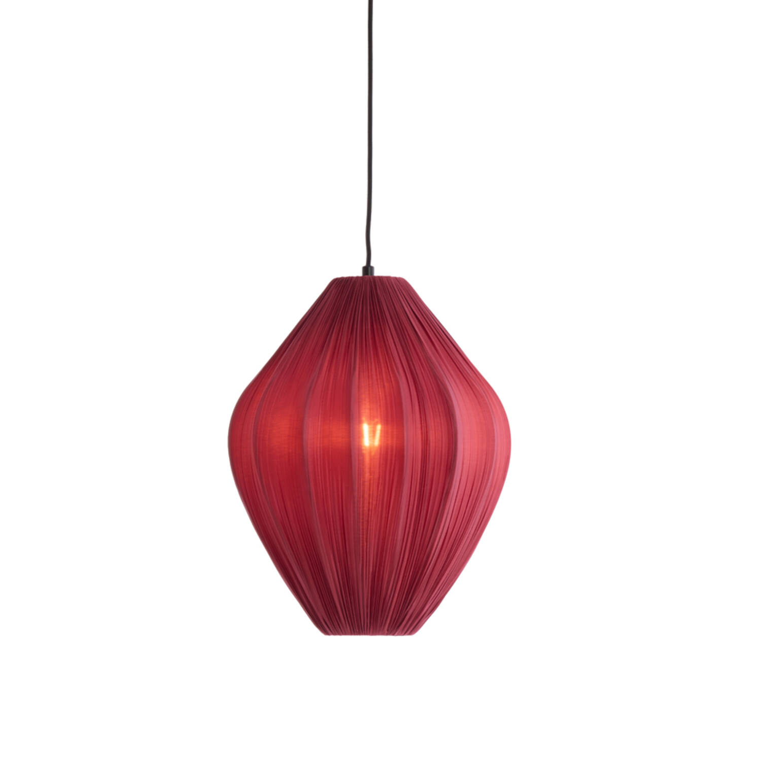 Hanging lamp Ø36x44 cm VERITA burgundy