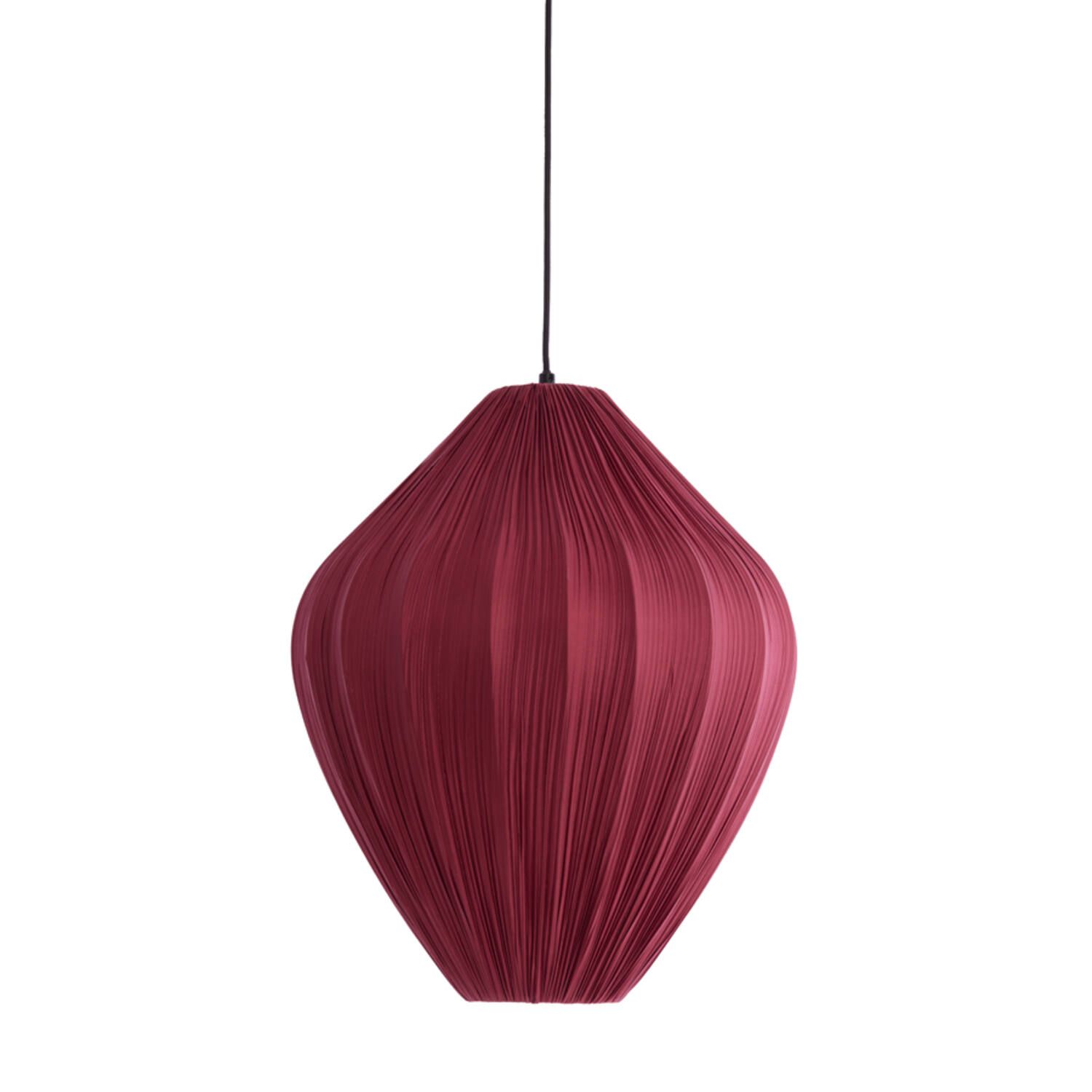 Hanging lamp Ø47x55 cm VERITA burgundy
