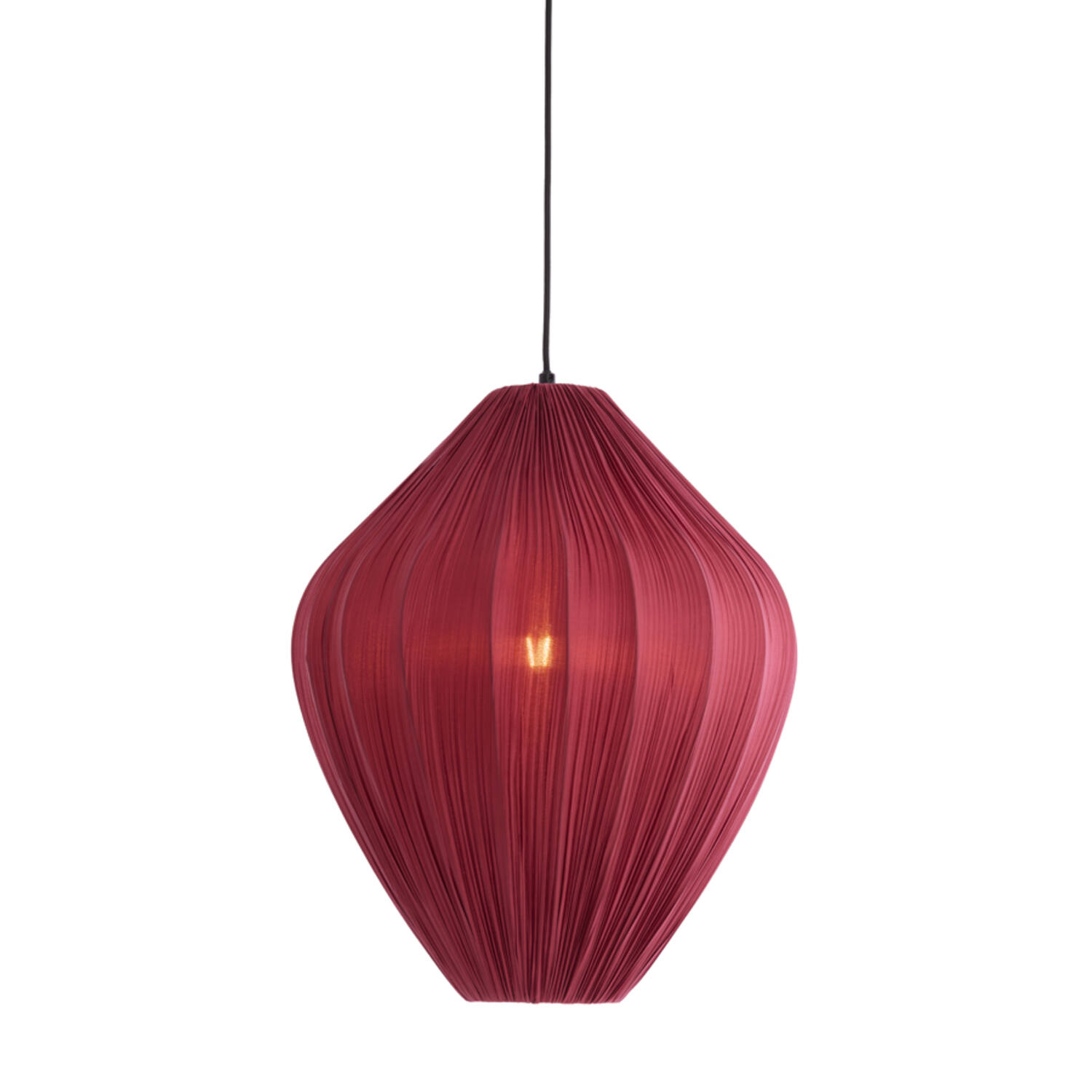 Hanging lamp Ø47x55 cm VERITA burgundy