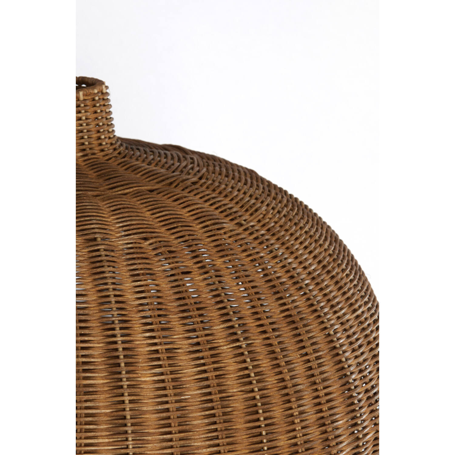 Hanglamp Ø55x40,5 cm MELZOR rotan donker bruin