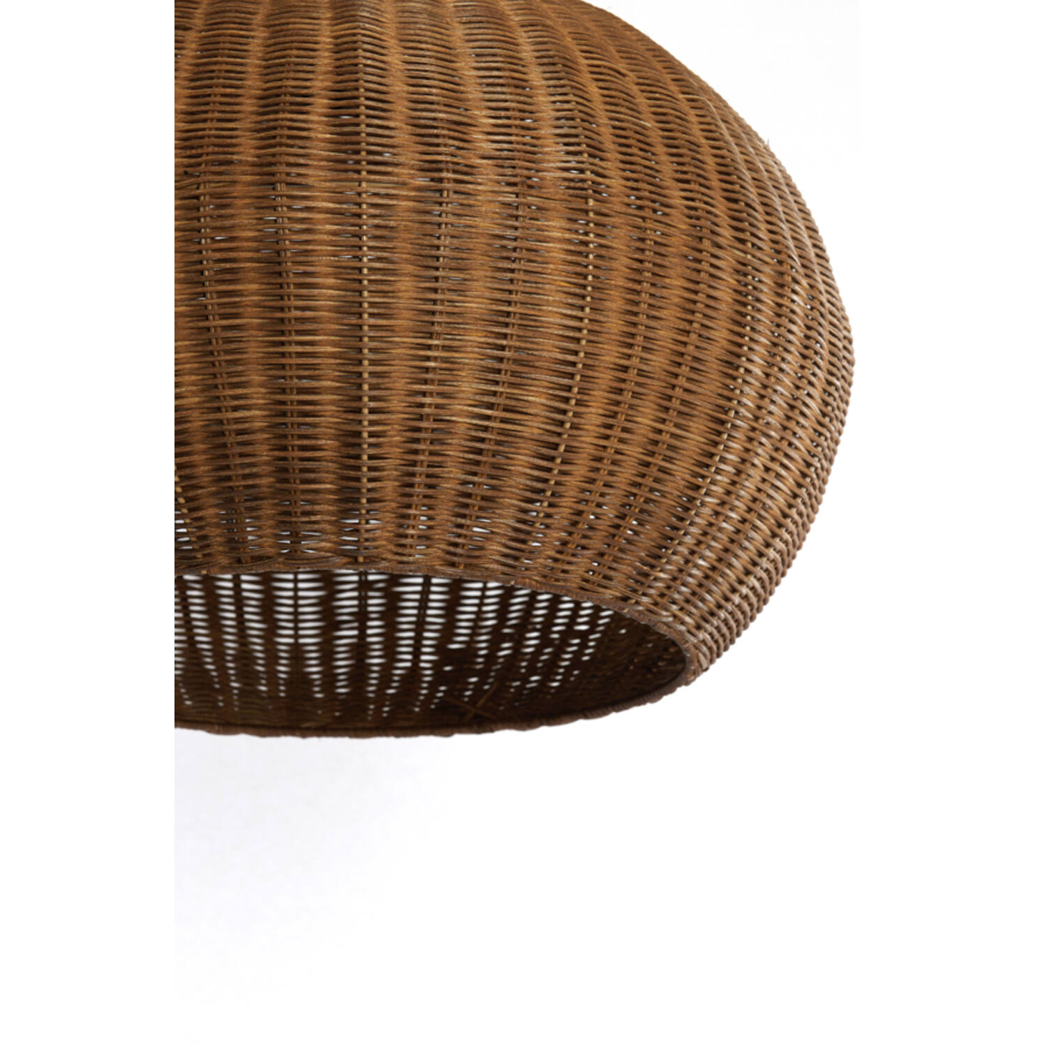 Hanglamp Ø55x40,5 cm MELZOR rotan donker bruin