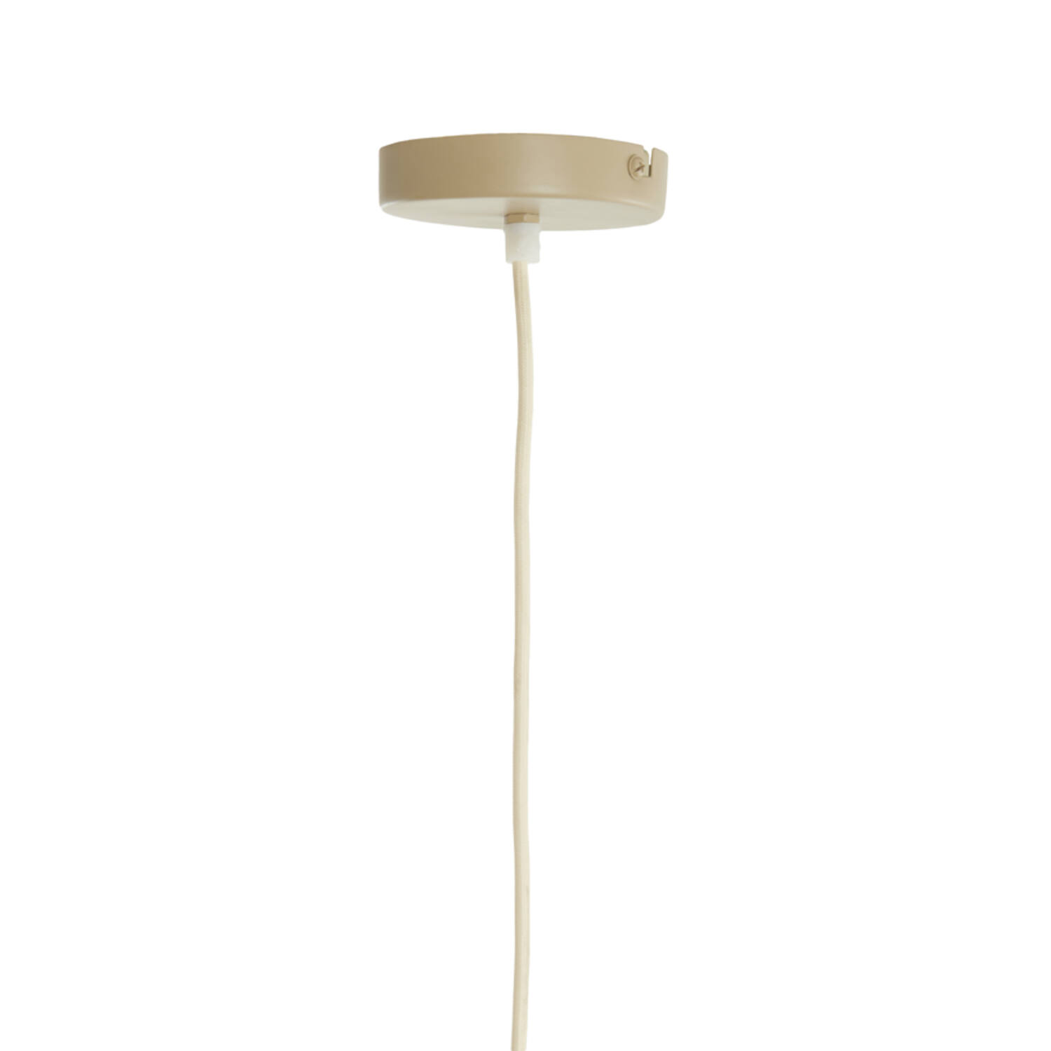 Hanging lamp Ø40x21 cm IRAVELLE natural