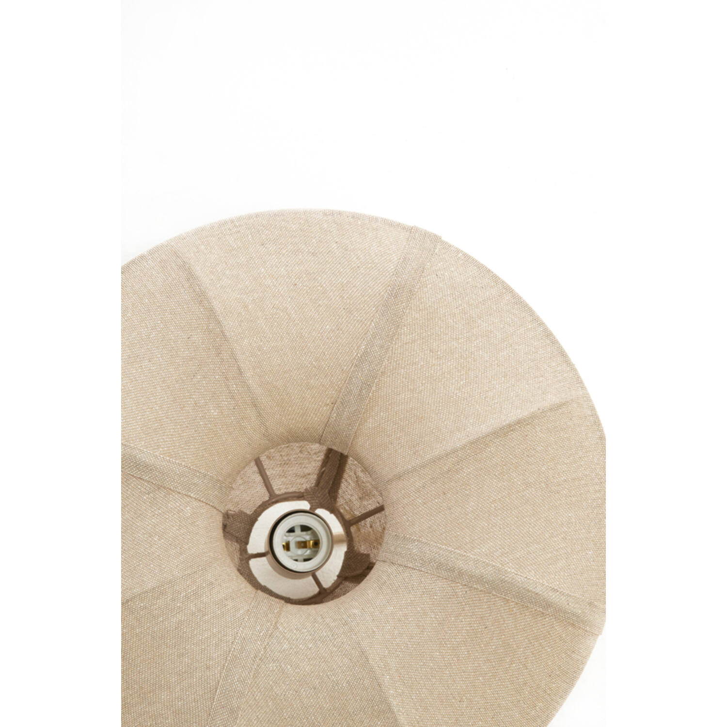 Hanging lamp Ø40x21 cm IRAVELLE natural