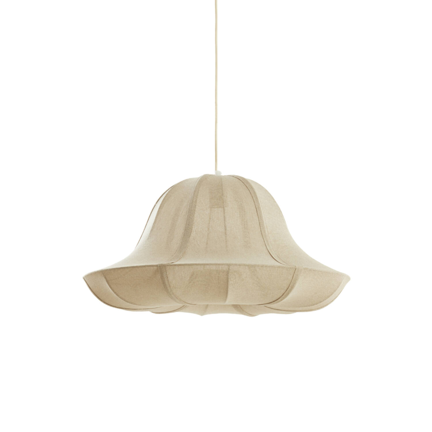 Hanging lamp Ø60x31 cm IRAVELLE natural