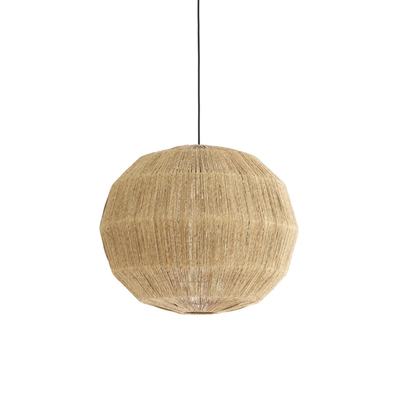 Hanging lamp Ø60x60 cm JUNNA jute natural
