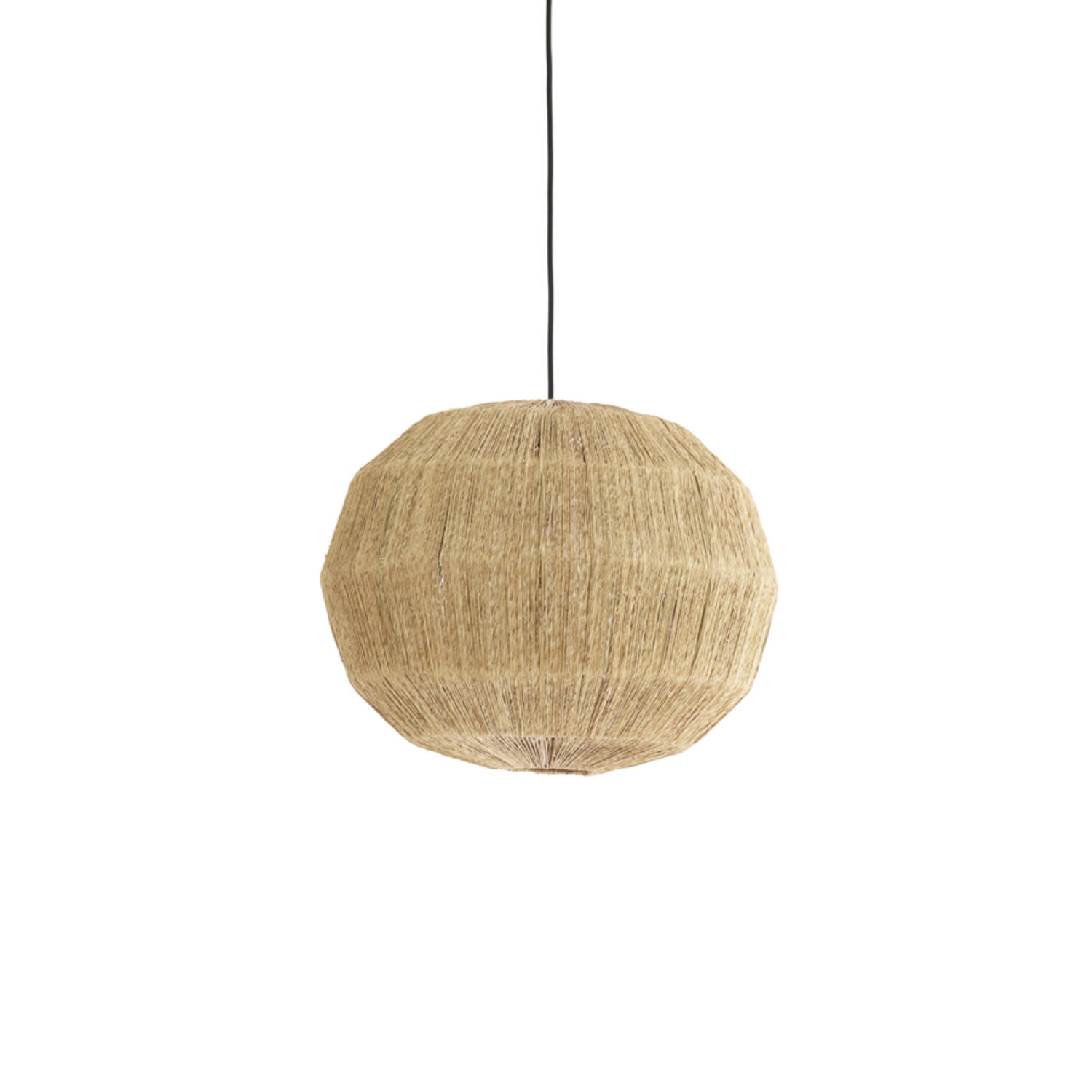Hanging lamp Ø50x50 cm JUNNA jute natural