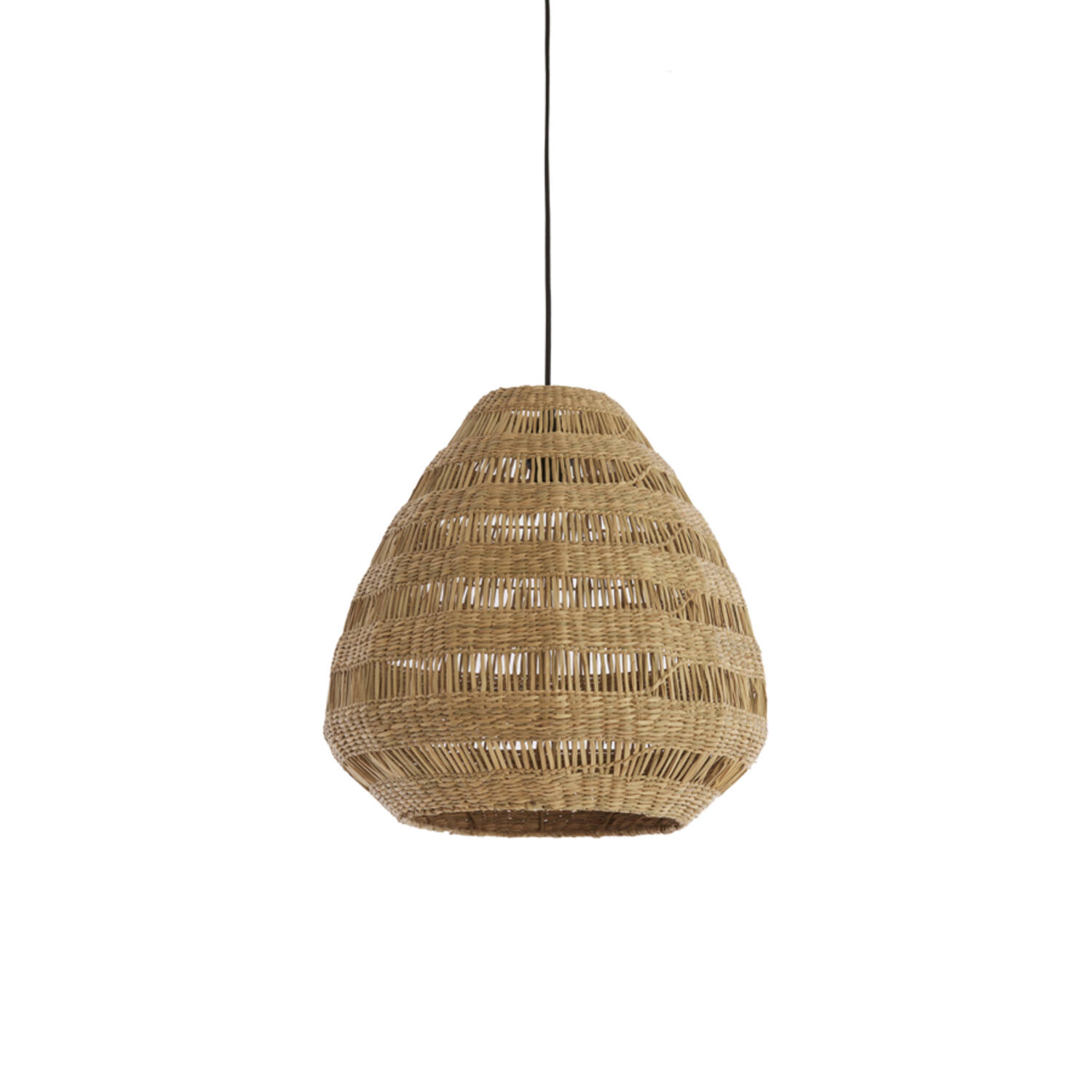 Hanging lamp Ø47x46 cm SOLUNA seagrass natural