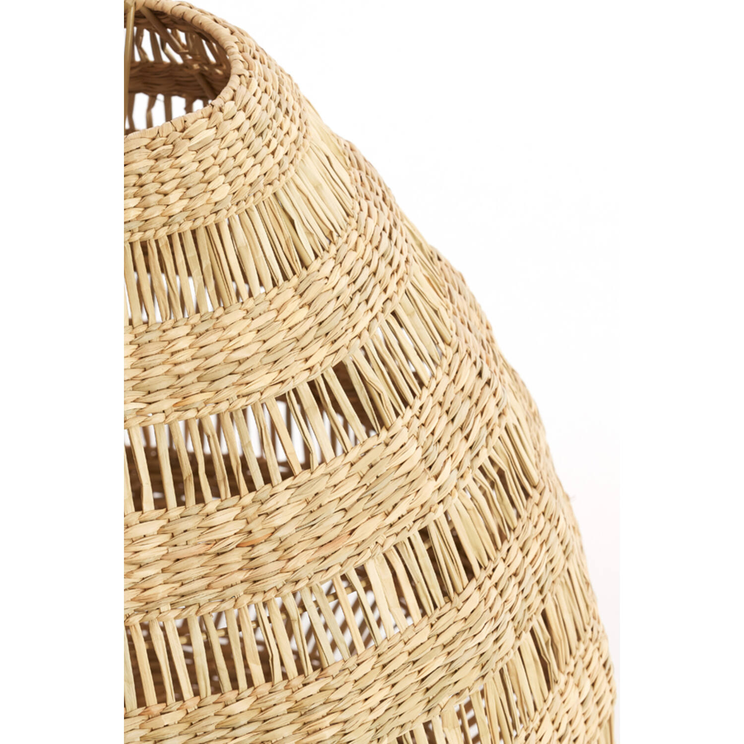 Hanging lamp Ø47x46 cm SOLUNA seagrass natural