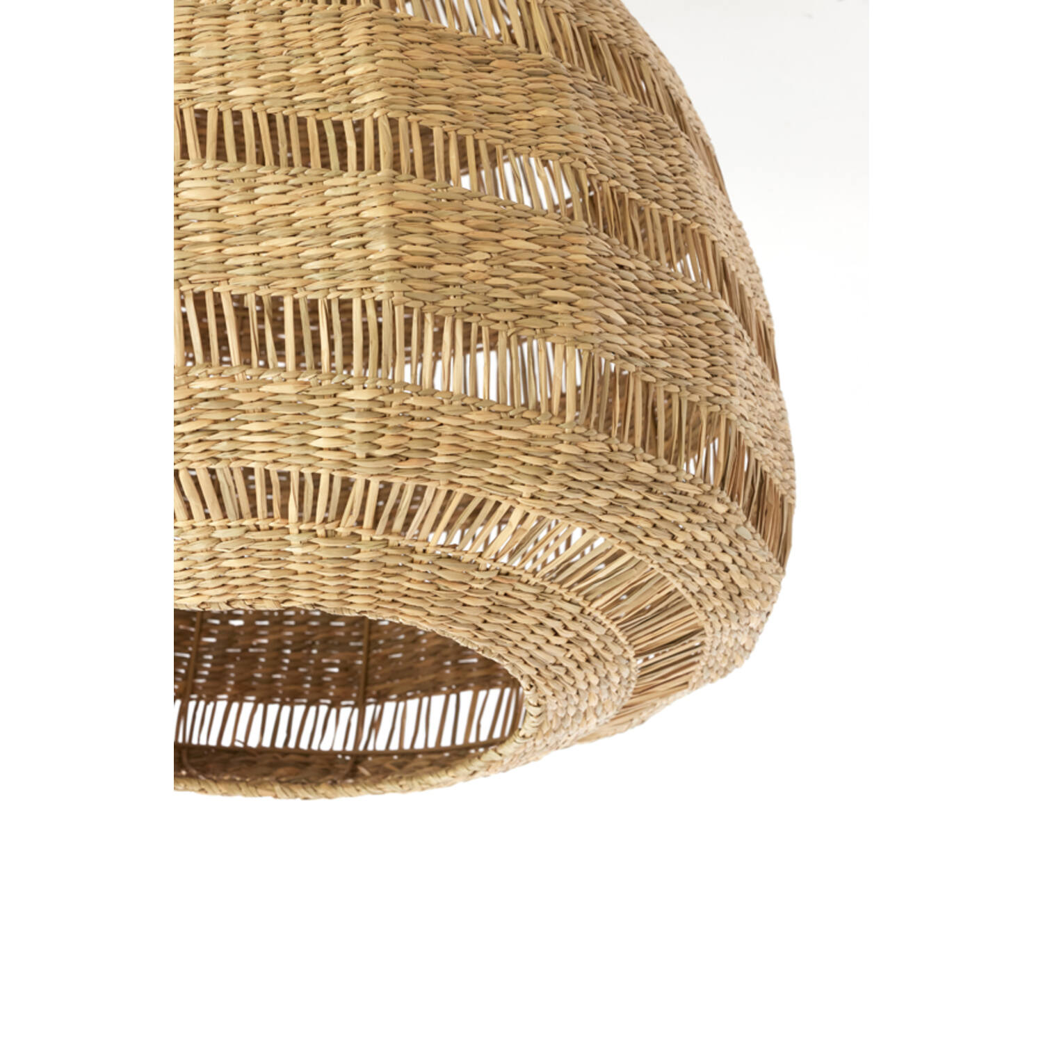 Hanging lamp Ø47x46 cm SOLUNA seagrass natural