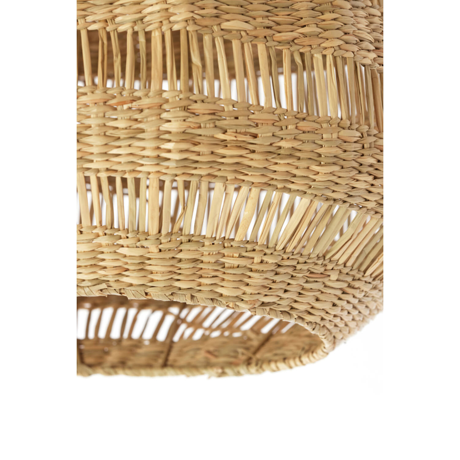 Hanging lamp Ø56x55 cm SOLUNA seagrass natural