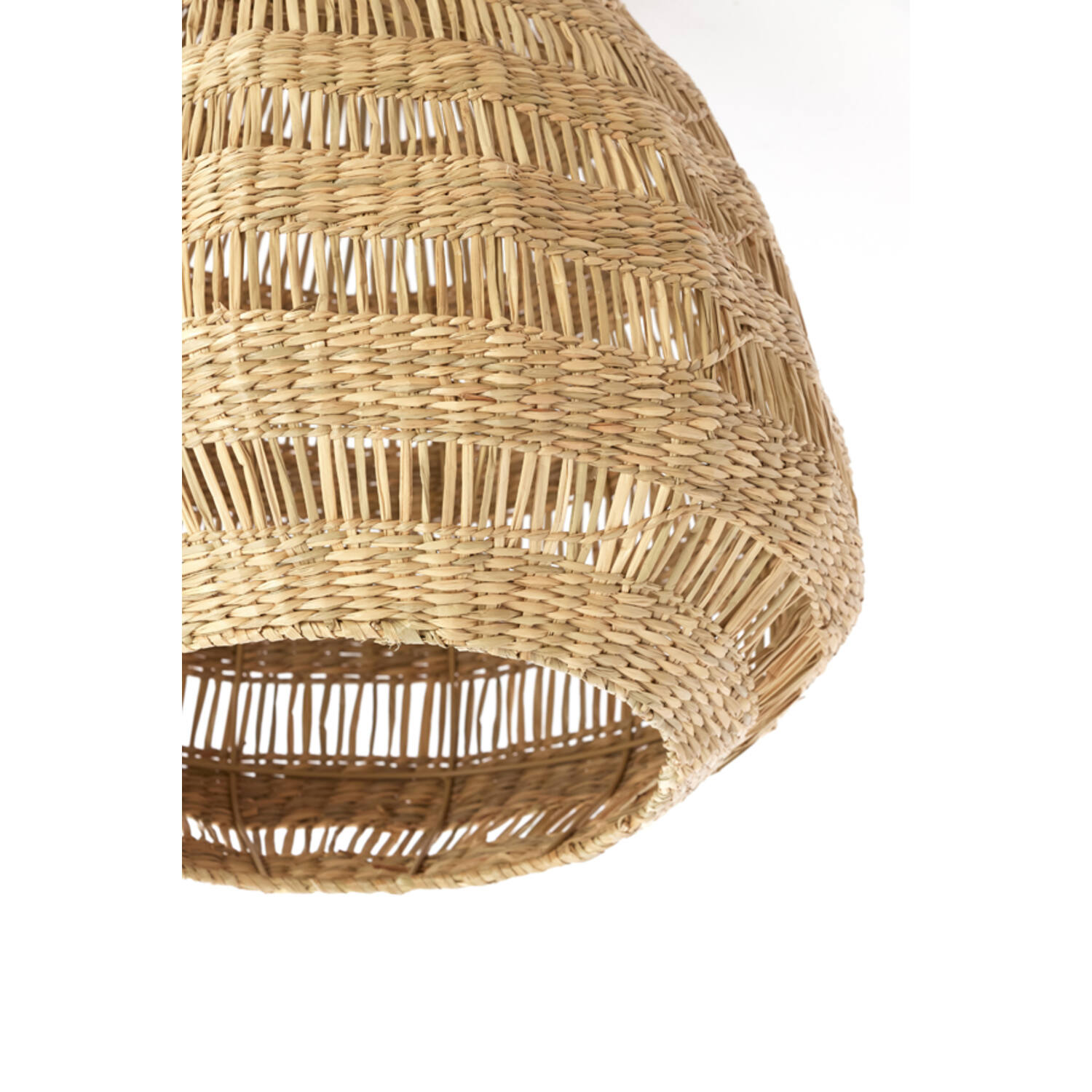 Hanging lamp Ø56x55 cm SOLUNA seagrass natural