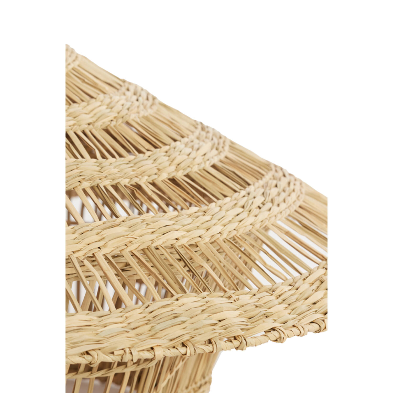 Hanging lamp Ø64x26 cm OWANA seagrass natural