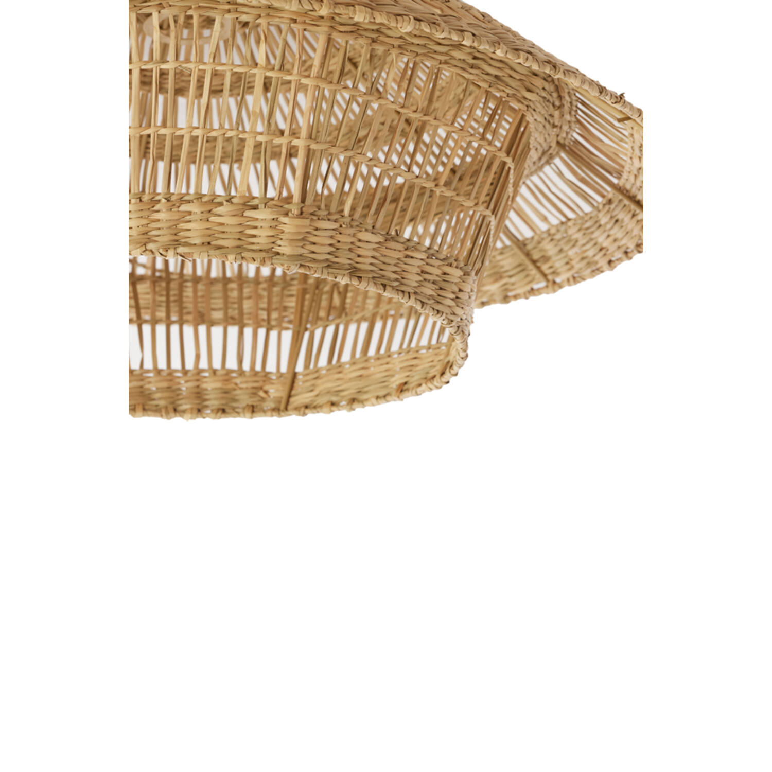 Hanging lamp Ø64x26 cm OWANA seagrass natural